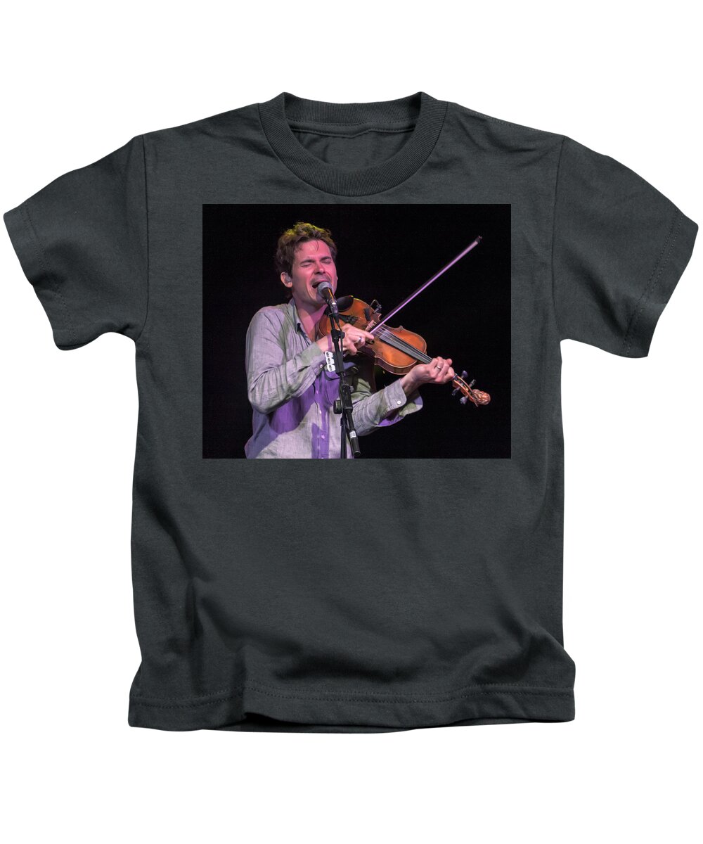 Ketch Secor Kids T-Shirt featuring the photograph Ketch Secor. #1 by Micah Offman