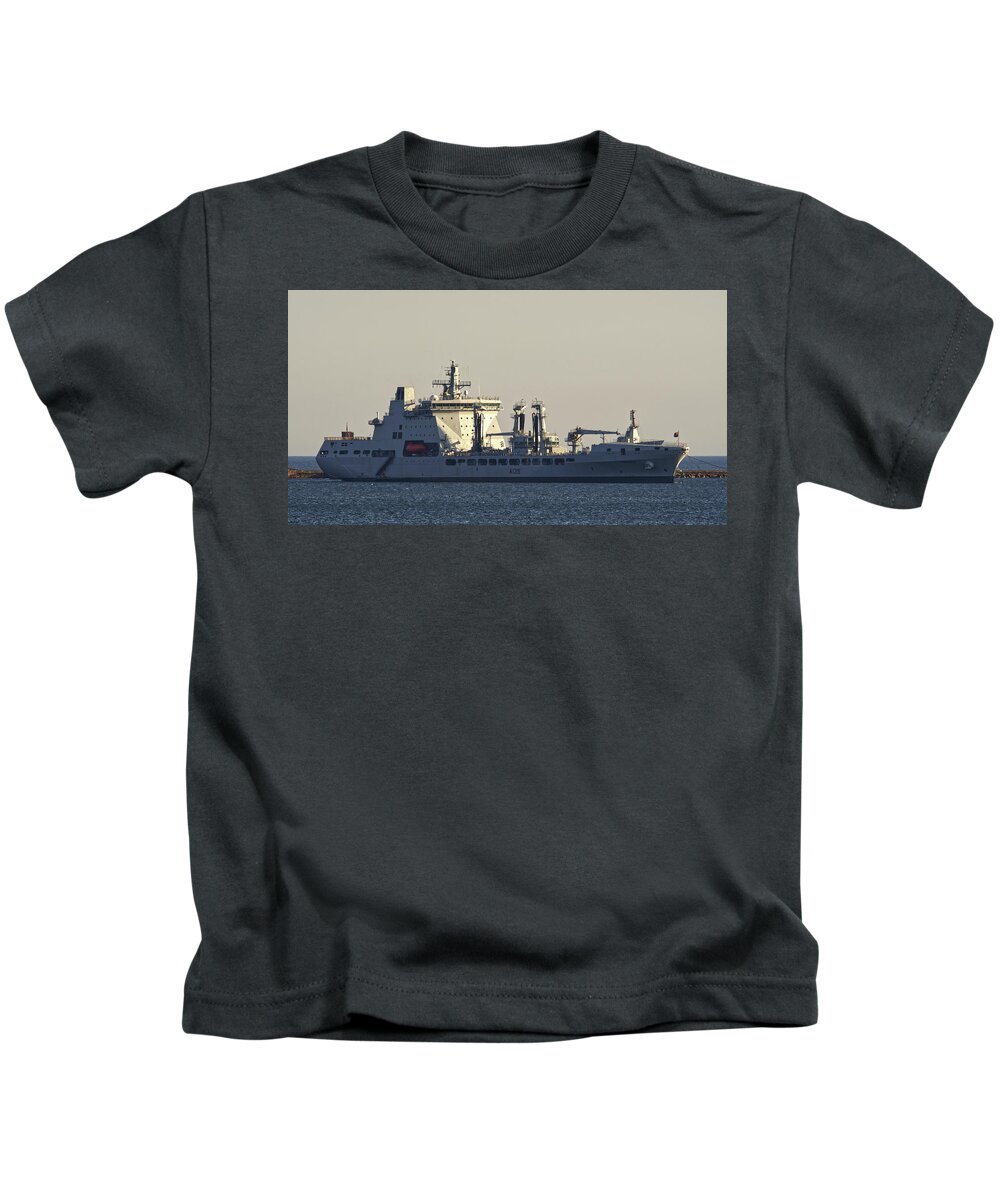Rfa Tideforce Kids T-Shirt featuring the photograph RFA Tideforce #1 by Chris Day