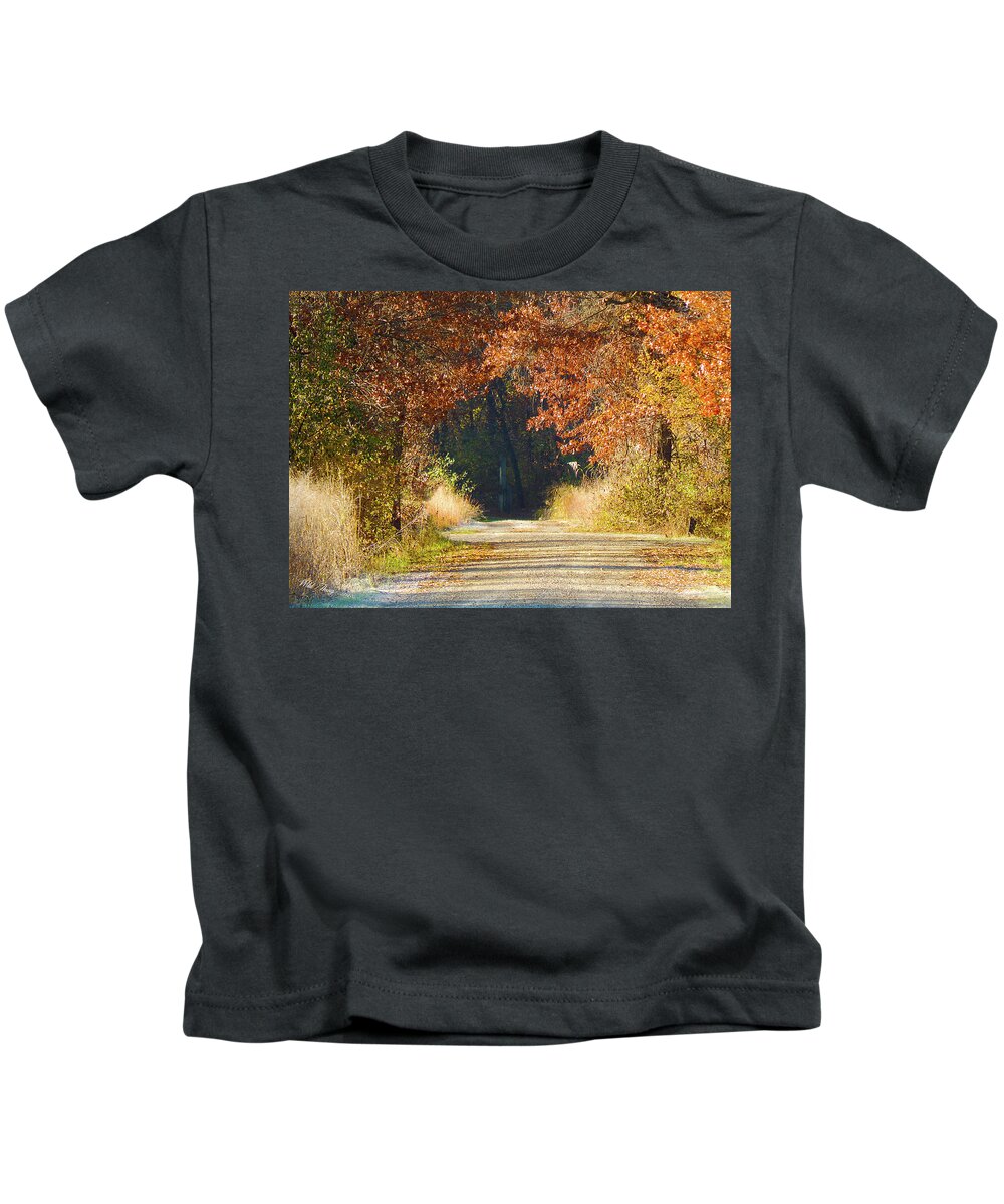 Autumn Kids T-Shirt featuring the photograph Secrets #1 by Wild Thing