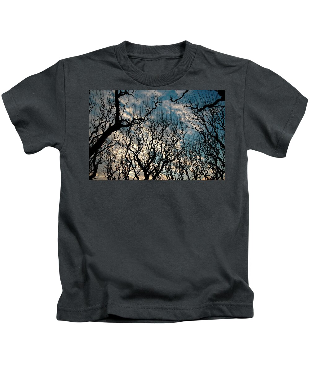  Kids T-Shirt featuring the photograph Winter Bare #2 by Rein Nomm