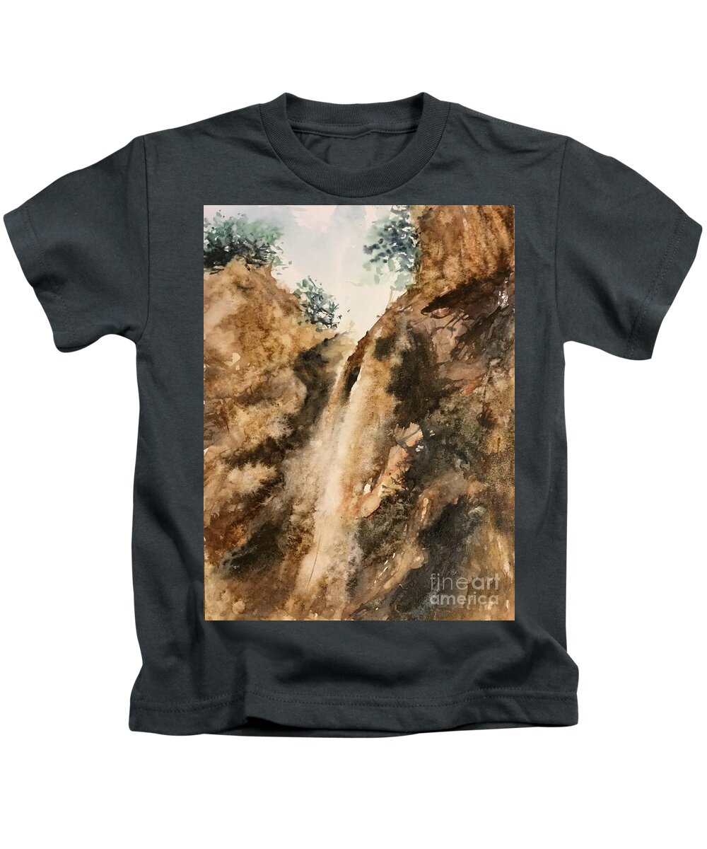 11520191 Kids T-Shirt featuring the painting 1152019 by Han in Huang wong