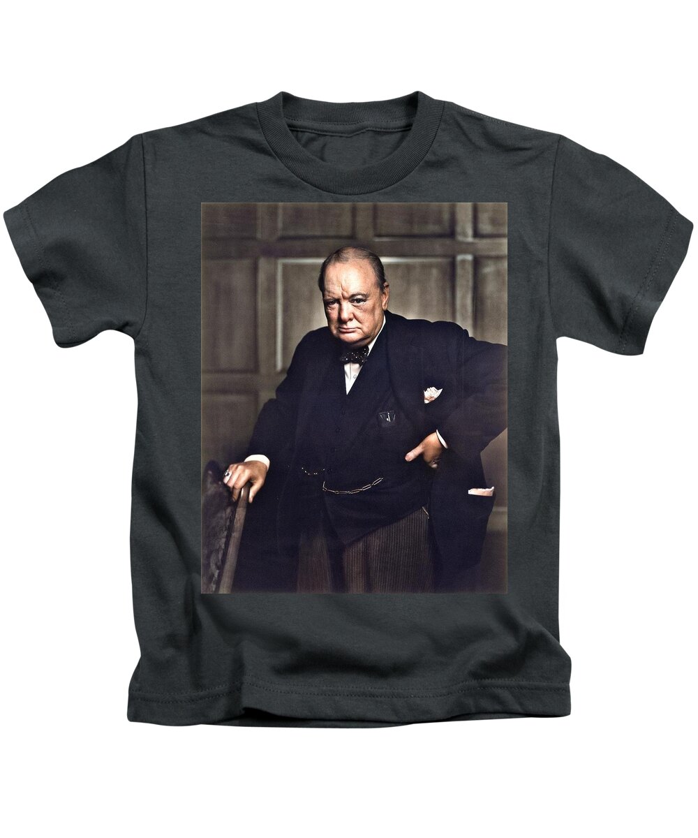 Airbrushed Winston Churchill T-Shirt WW2 Prime Minister in all Sizes 