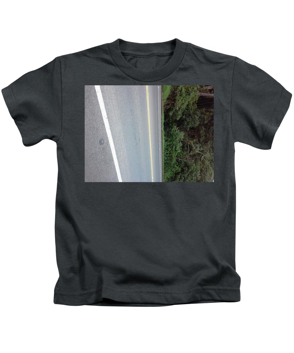  Kids T-Shirt featuring the photograph Coffee Highway #7 by Nestor Cardona Cardona