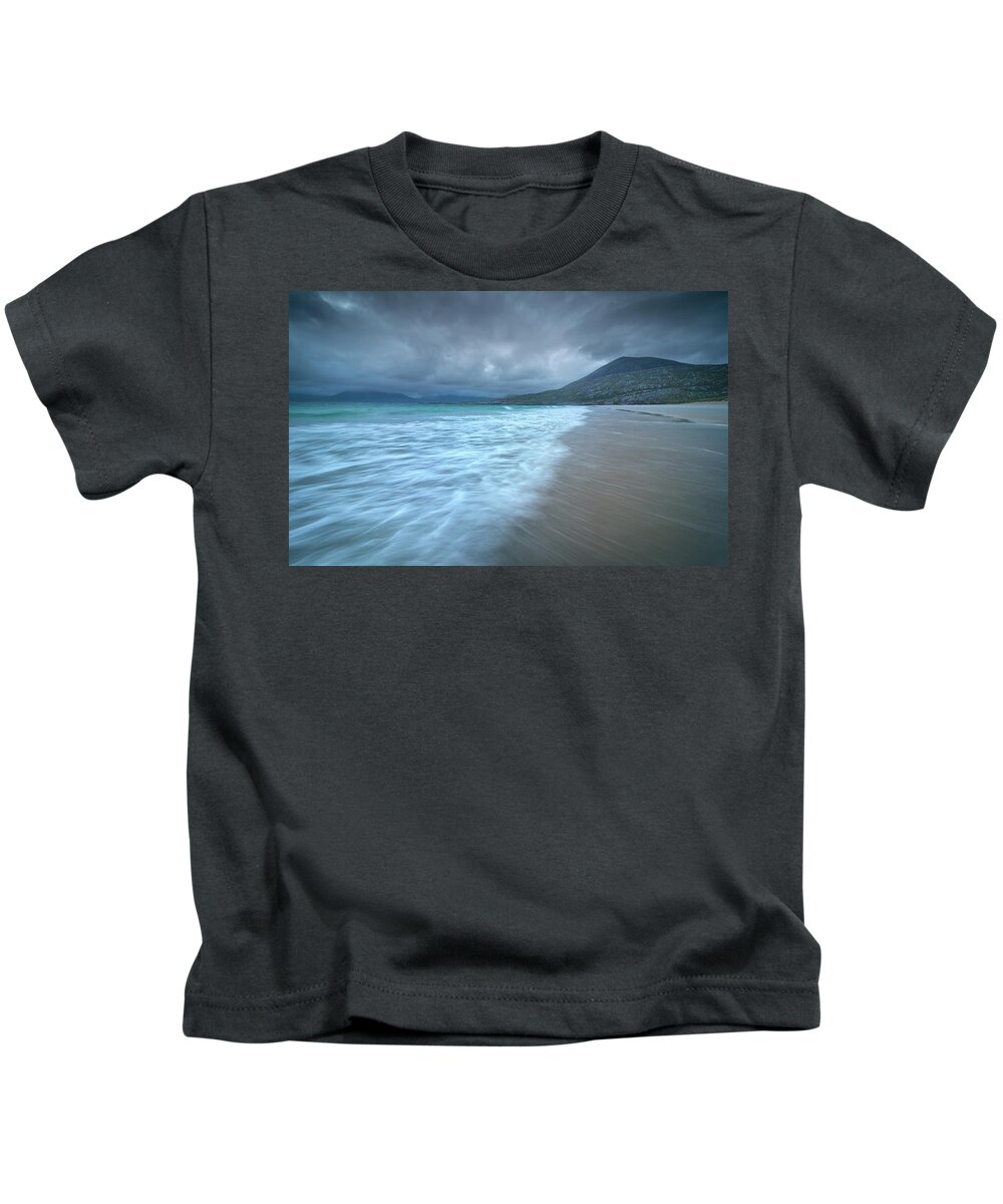 Adam West Kids T-Shirt featuring the photograph A Storm Approaches by Adam West