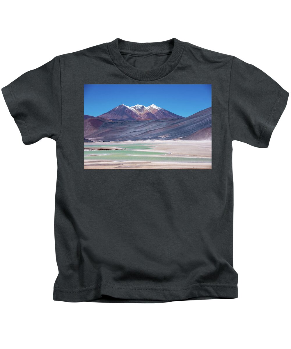 Atacama Kids T-Shirt featuring the photograph Altiplano View by Mark Hunter
