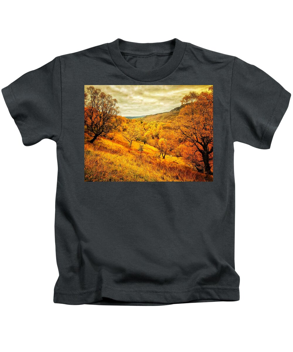 Autumn Kids T-Shirt featuring the photograph Ancient Autumn by Mark Egerton