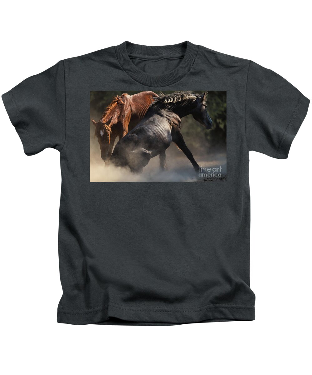 Battle Kids T-Shirt featuring the photograph Battle 2 by Shannon Hastings