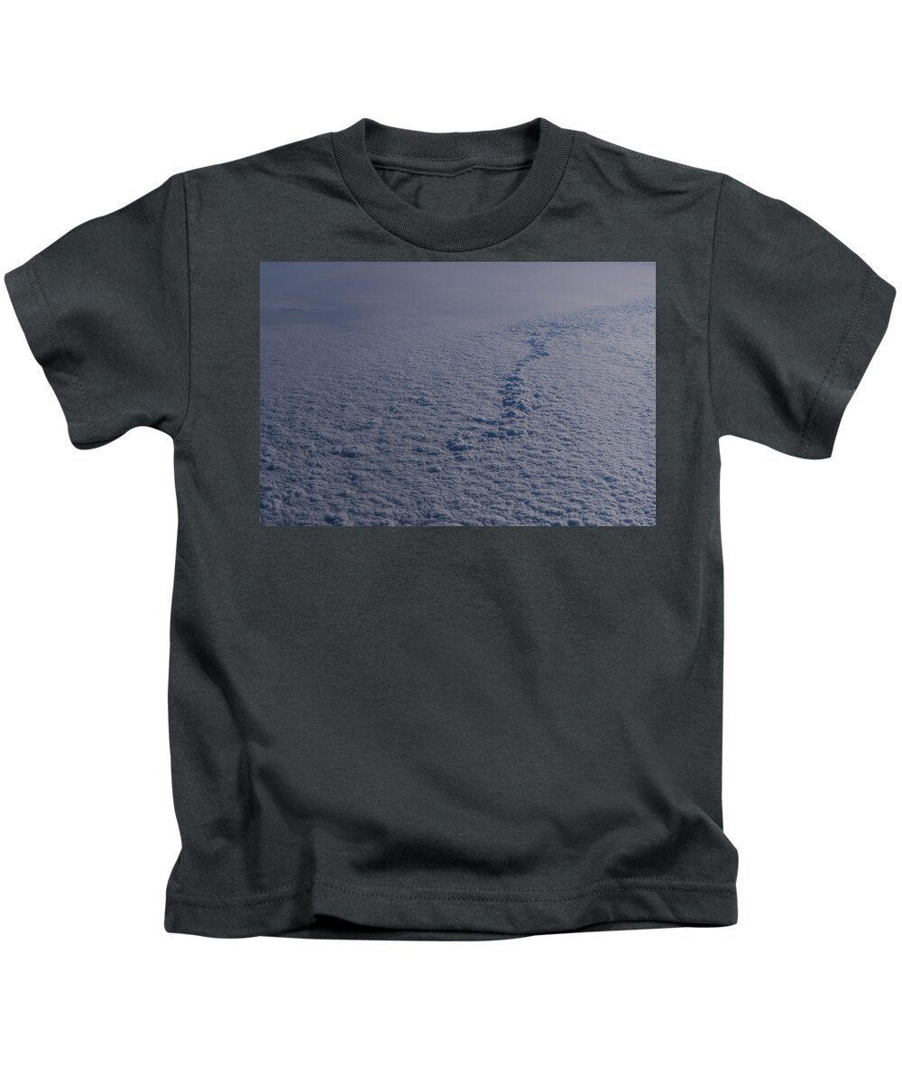 Clouds Kids T-Shirt featuring the photograph Blanket of Clouds by Eric Hafner