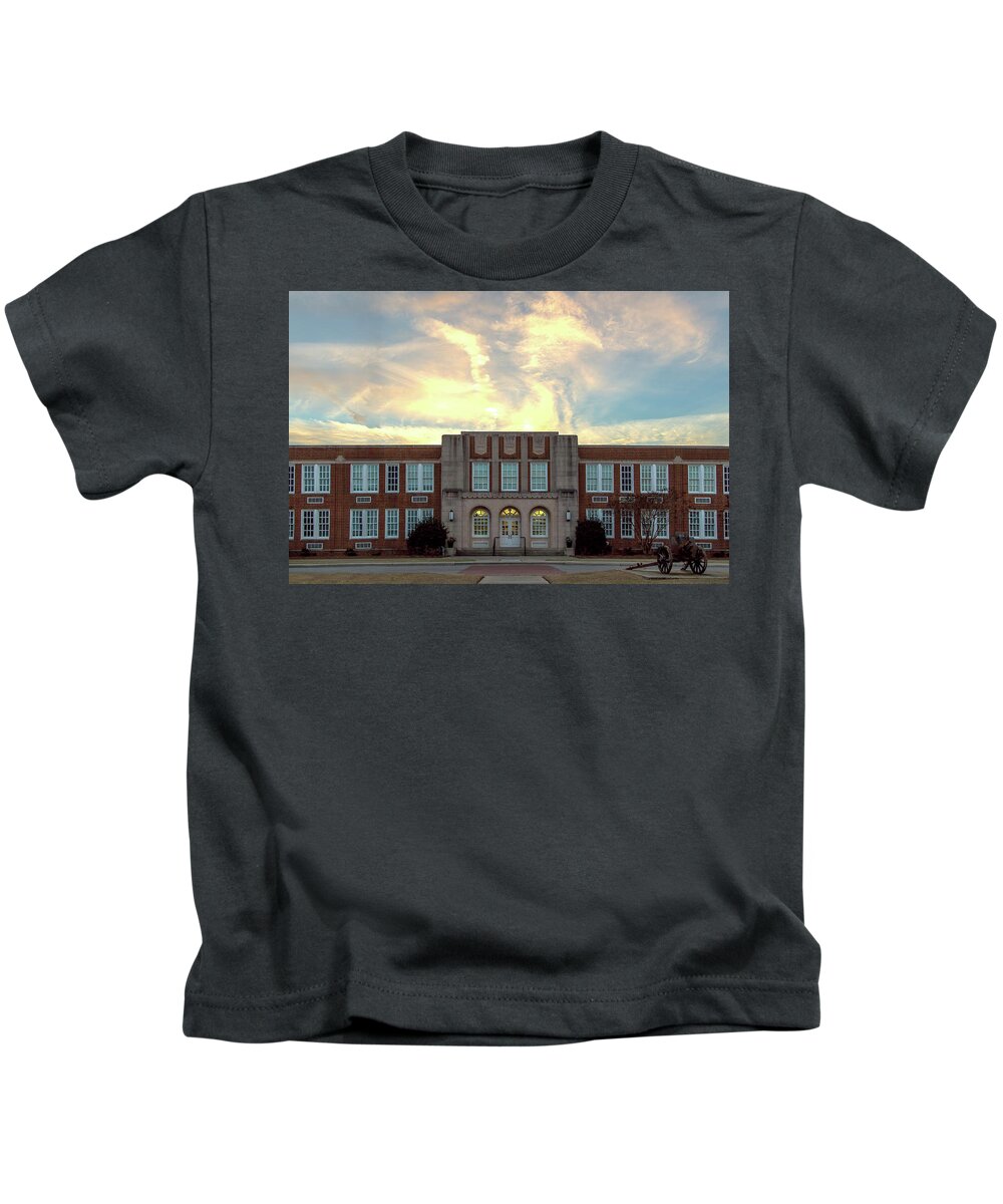 2014 Kids T-Shirt featuring the photograph Brickworks 28 by Charles Hite