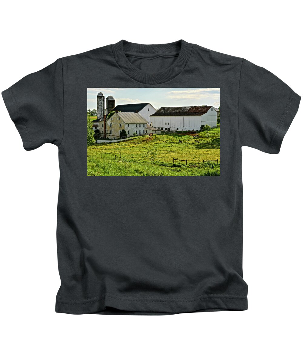 Amish Kids T-Shirt featuring the photograph Buttercup Meadow by Tana Reiff