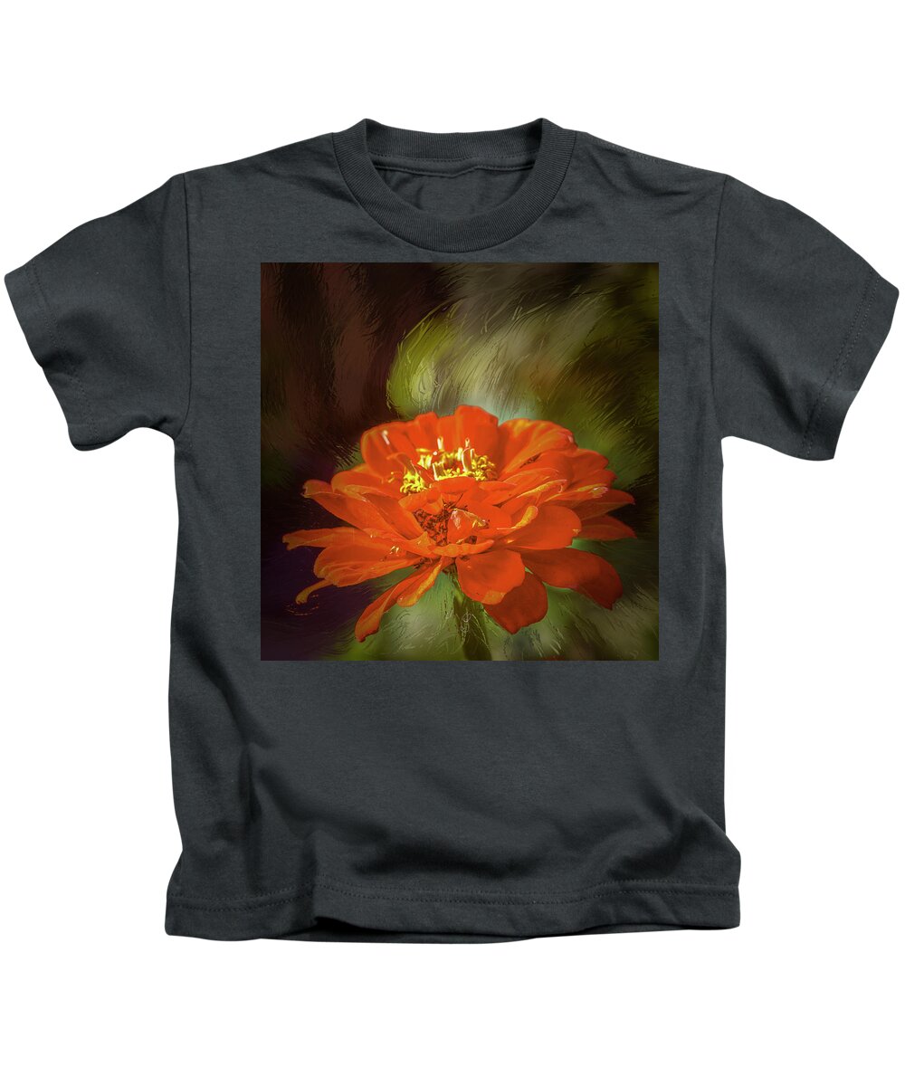 Childhood Colous Kids T-Shirt featuring the mixed media Childhood colours #j1 by Leif Sohlman