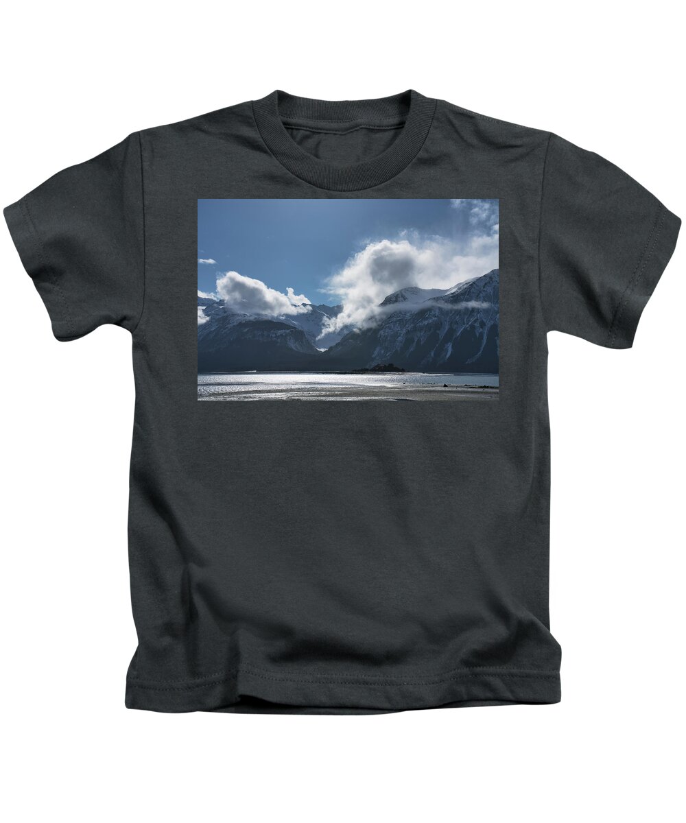 Alaska Kids T-Shirt featuring the photograph Chilkat Inlet Views by Michele Cornelius