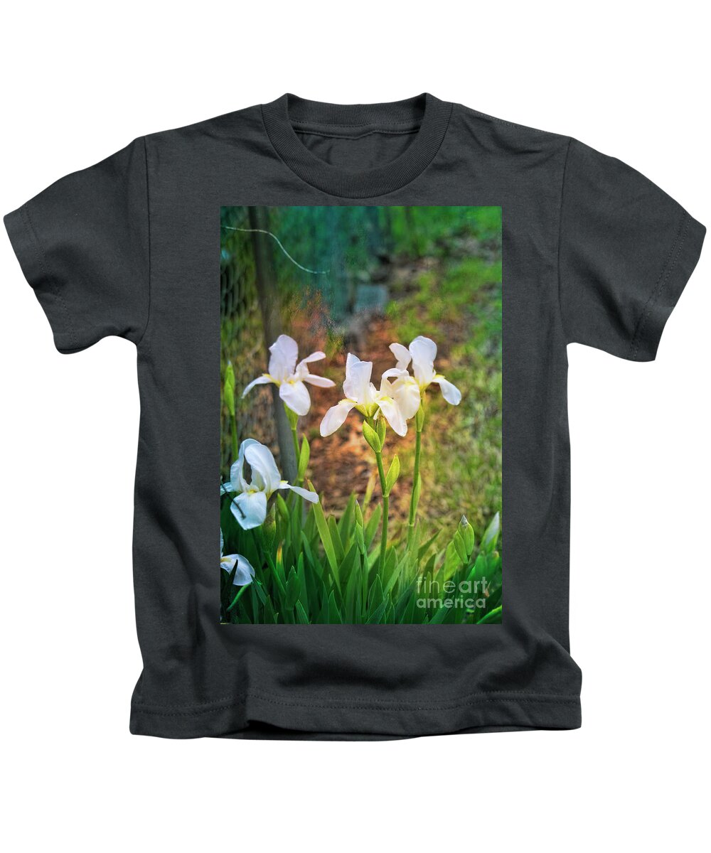 Flowers Kids T-Shirt featuring the photograph February Blossoms by Joan Bertucci