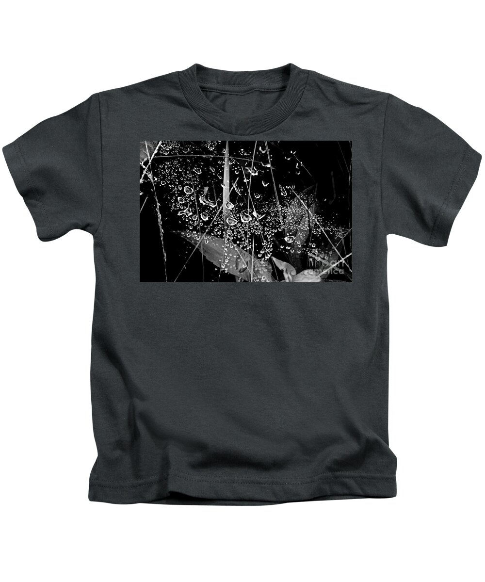 Dew Kids T-Shirt featuring the photograph First Dewfall by Debra Banks