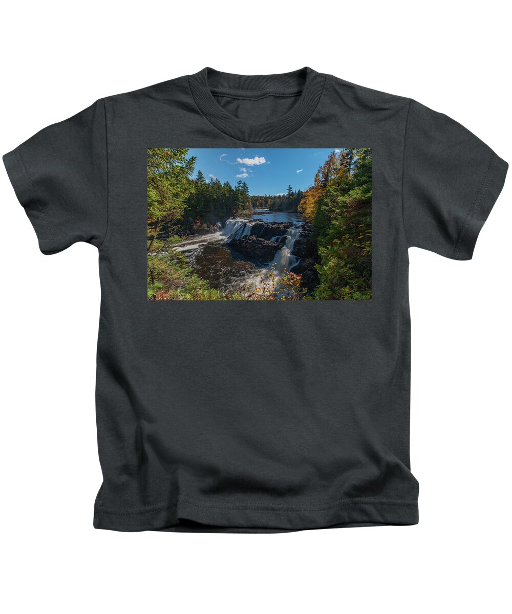 Grand Falls Kids T-Shirt featuring the photograph Grand Falls by Rick Hartigan