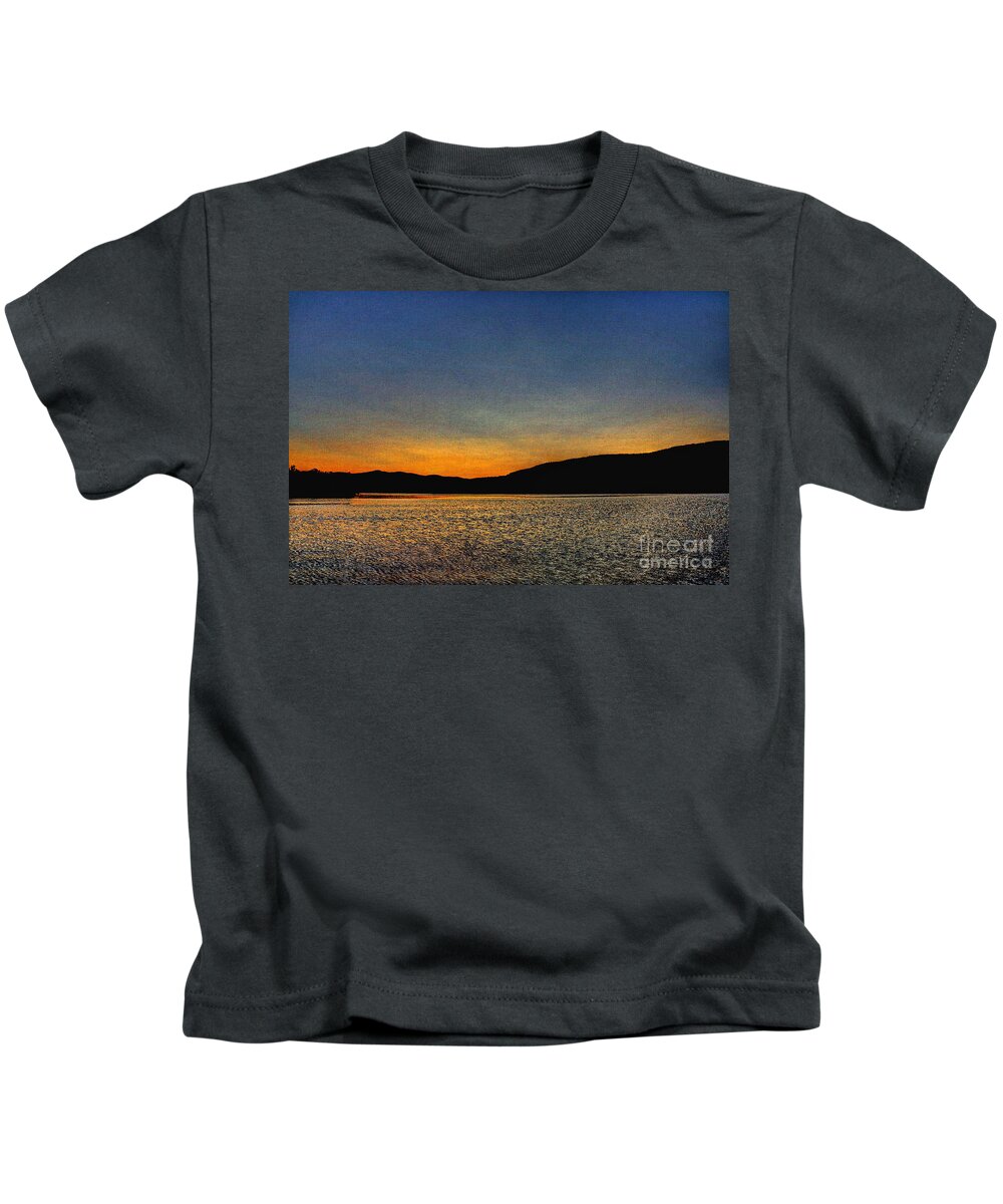 Lake George Kids T-Shirt featuring the photograph Lake George Sunrise by Jeff Breiman