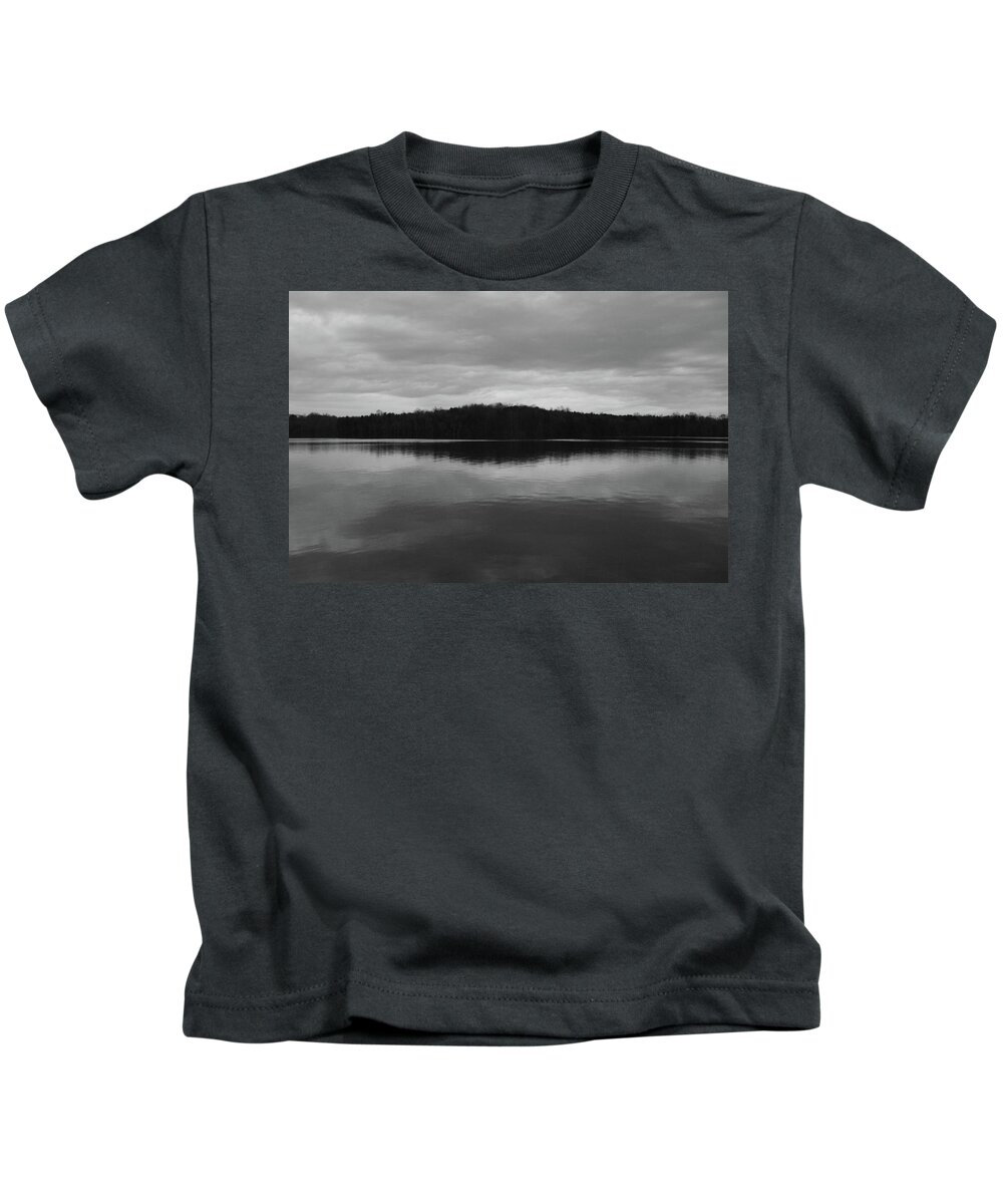 Water Kids T-Shirt featuring the photograph Lake Townsend, NC by Lisa Burbach