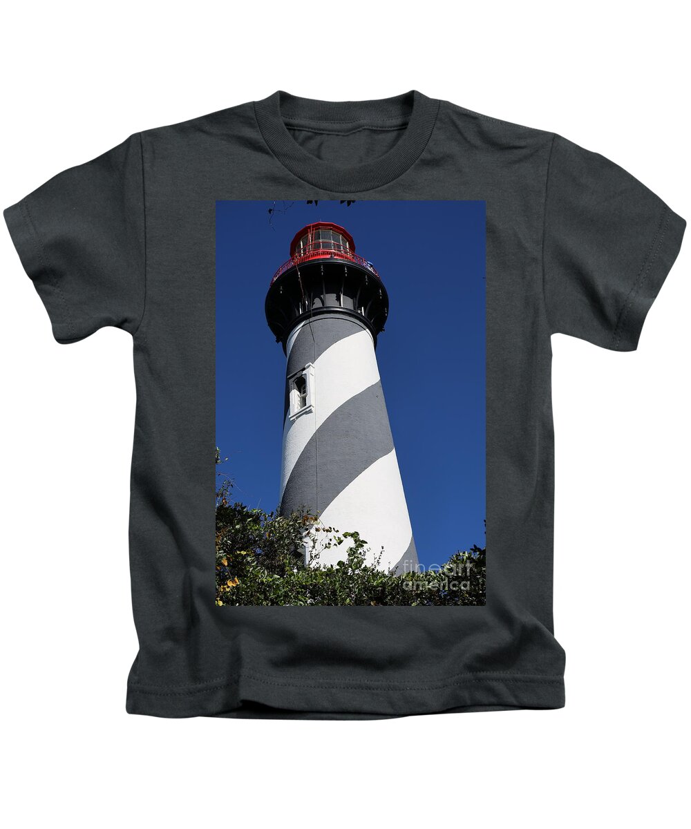 Lighthouse Kids T-Shirt featuring the photograph Light House2 by Dwight Cook