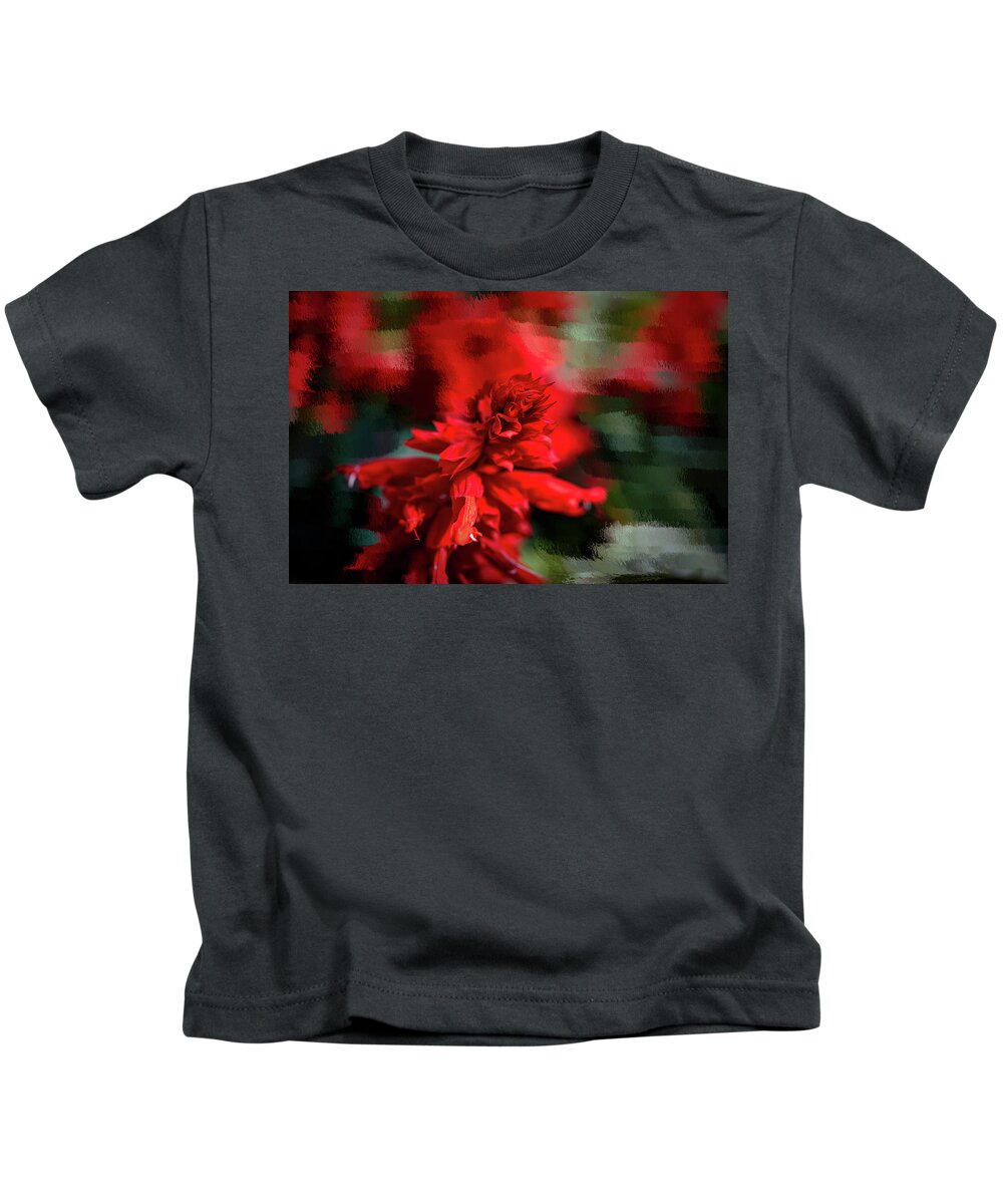 Lonely And Strong Kids T-Shirt featuring the photograph Lonely And Strong #i9 by Leif Sohlman