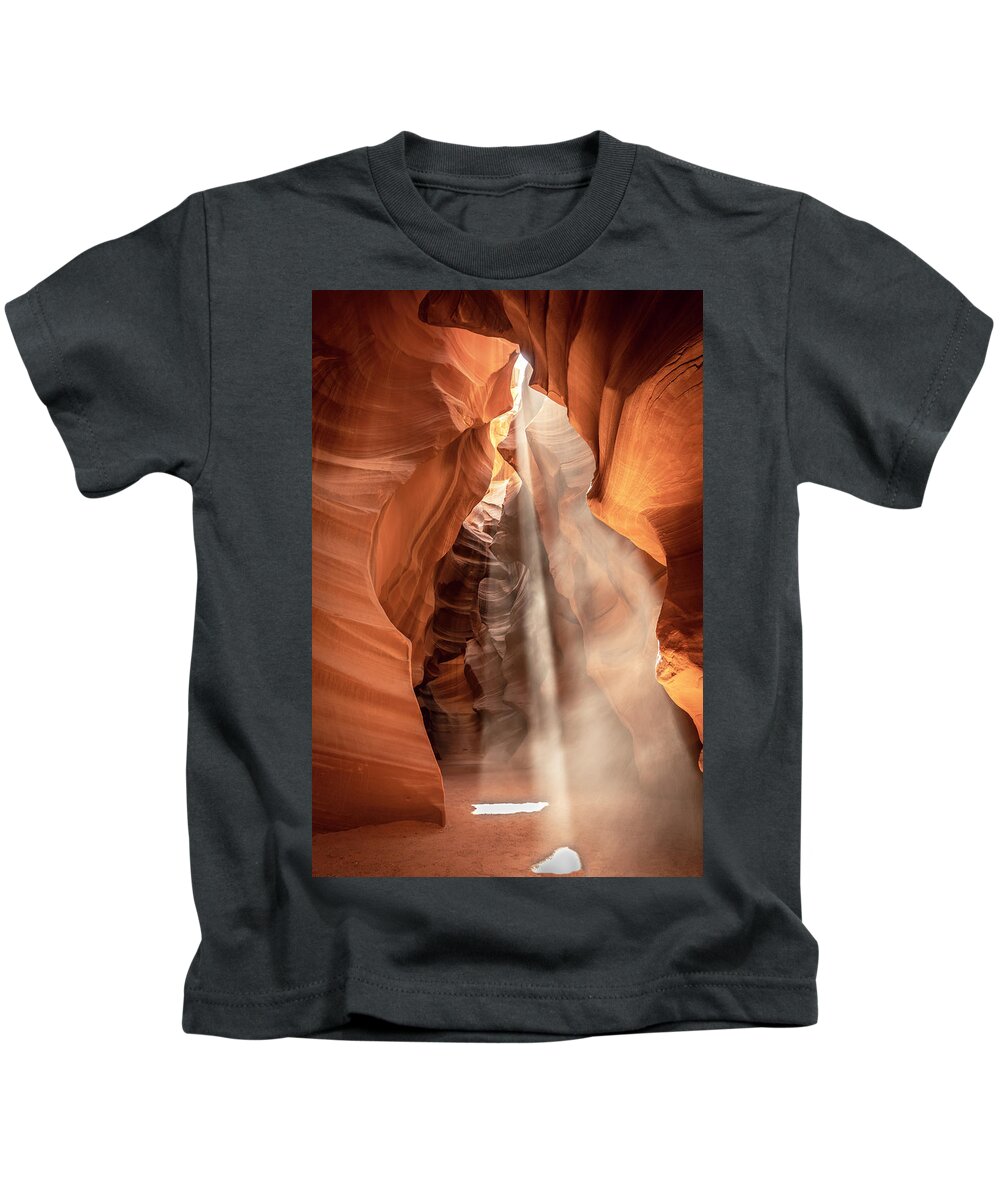 Sandstone Kids T-Shirt featuring the photograph Magic by Laura Hedien