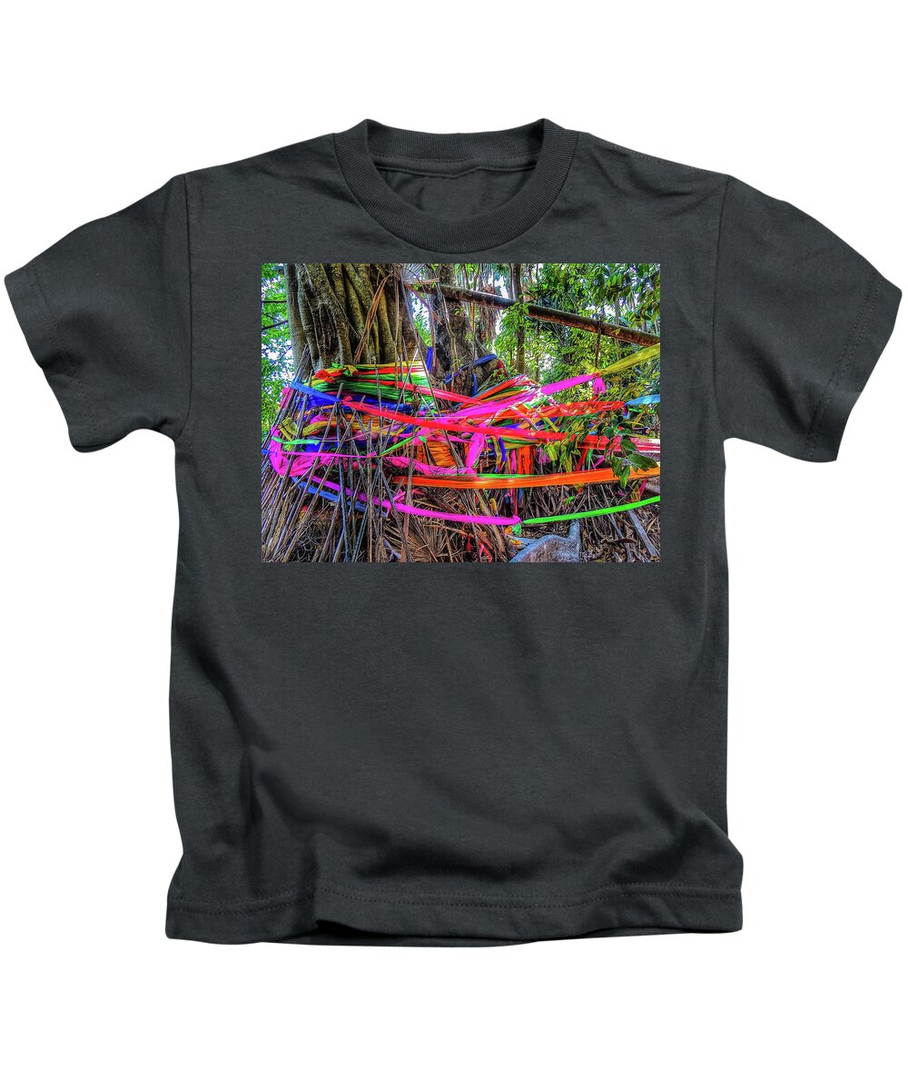 Island Kids T-Shirt featuring the photograph Magical Island by Jeremy Holton