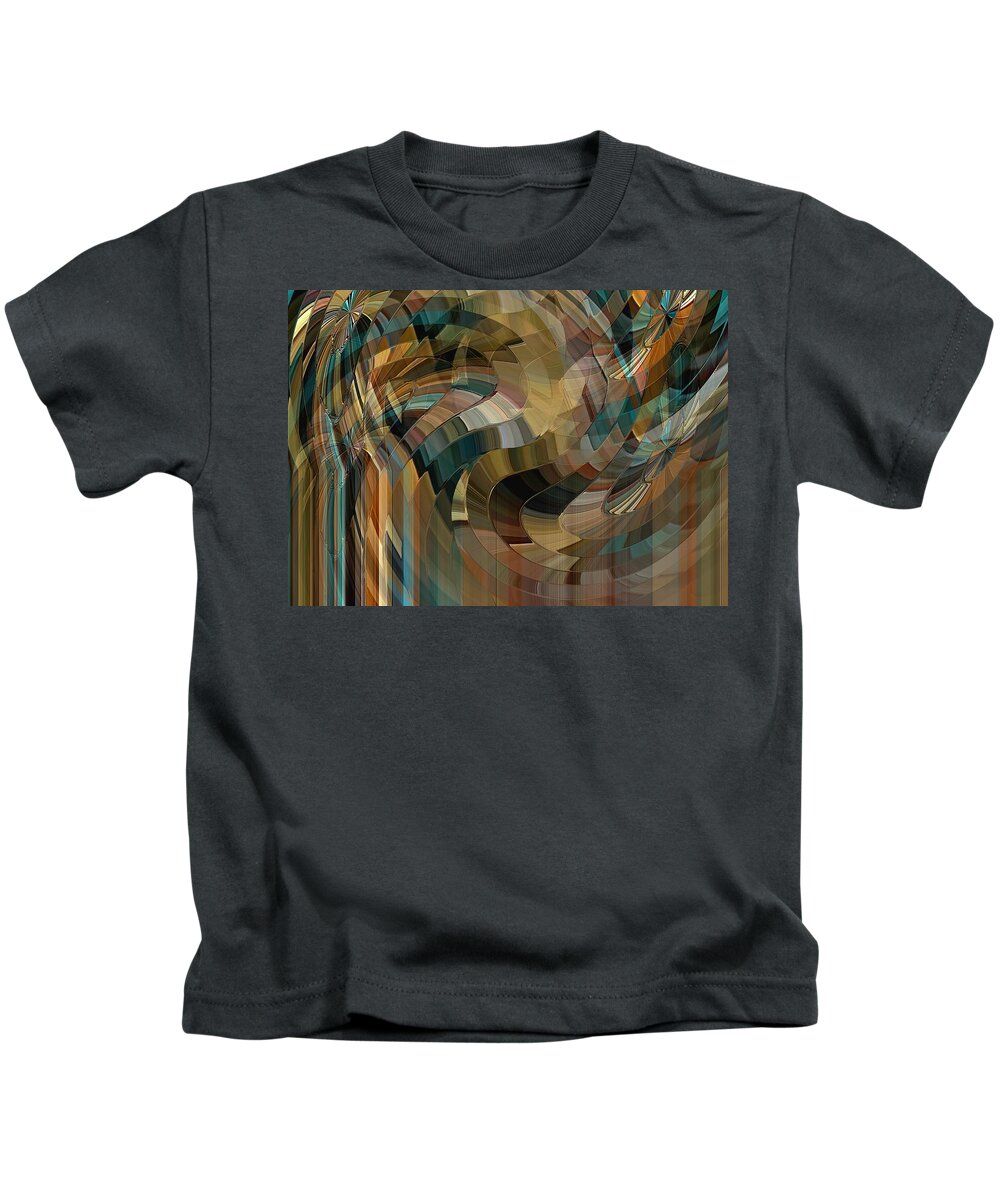Glass Kids T-Shirt featuring the digital art Mushrooms Forever by David Manlove