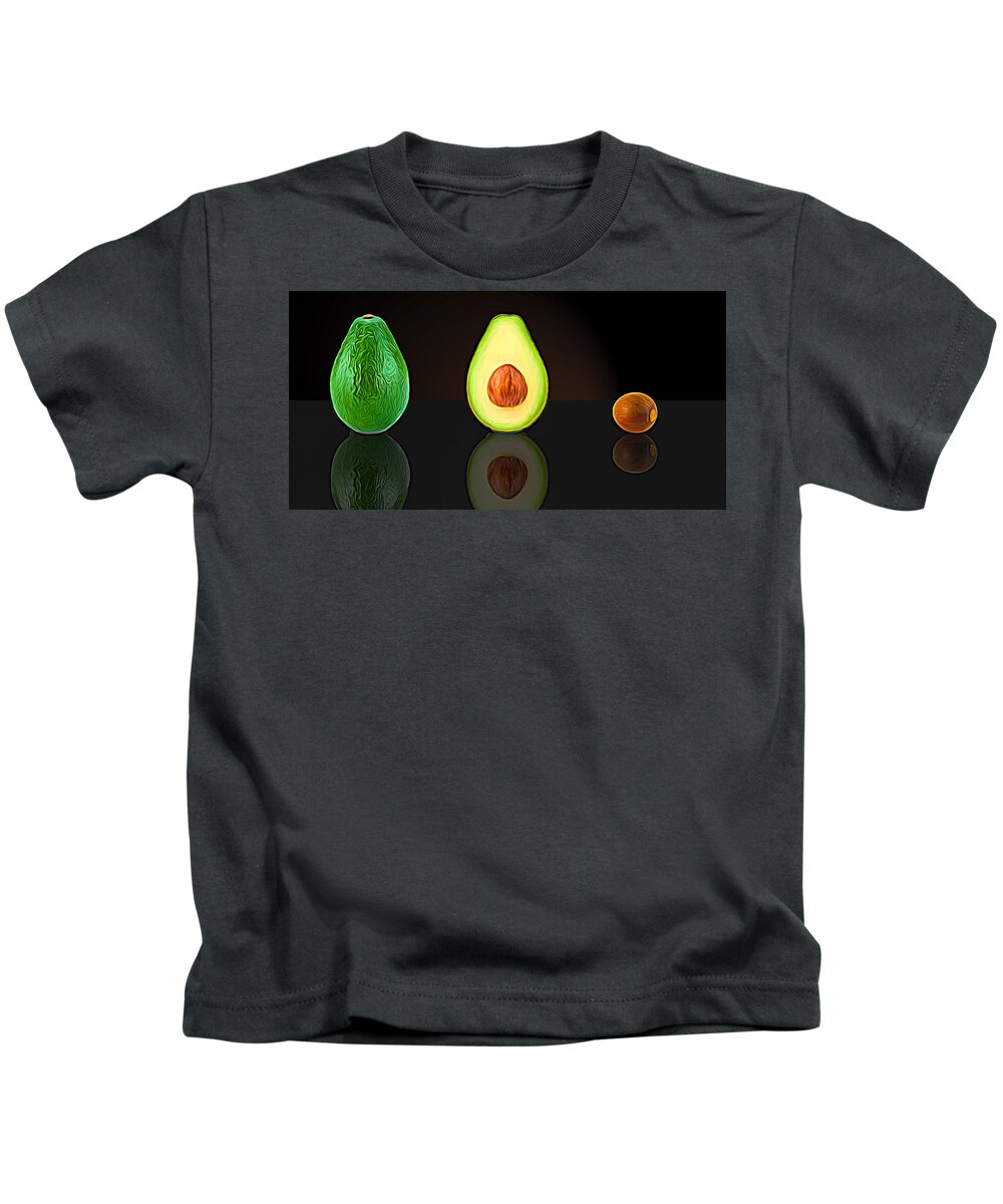 Photography Kids T-Shirt featuring the photograph My Avocado Dream by Paul Wear
