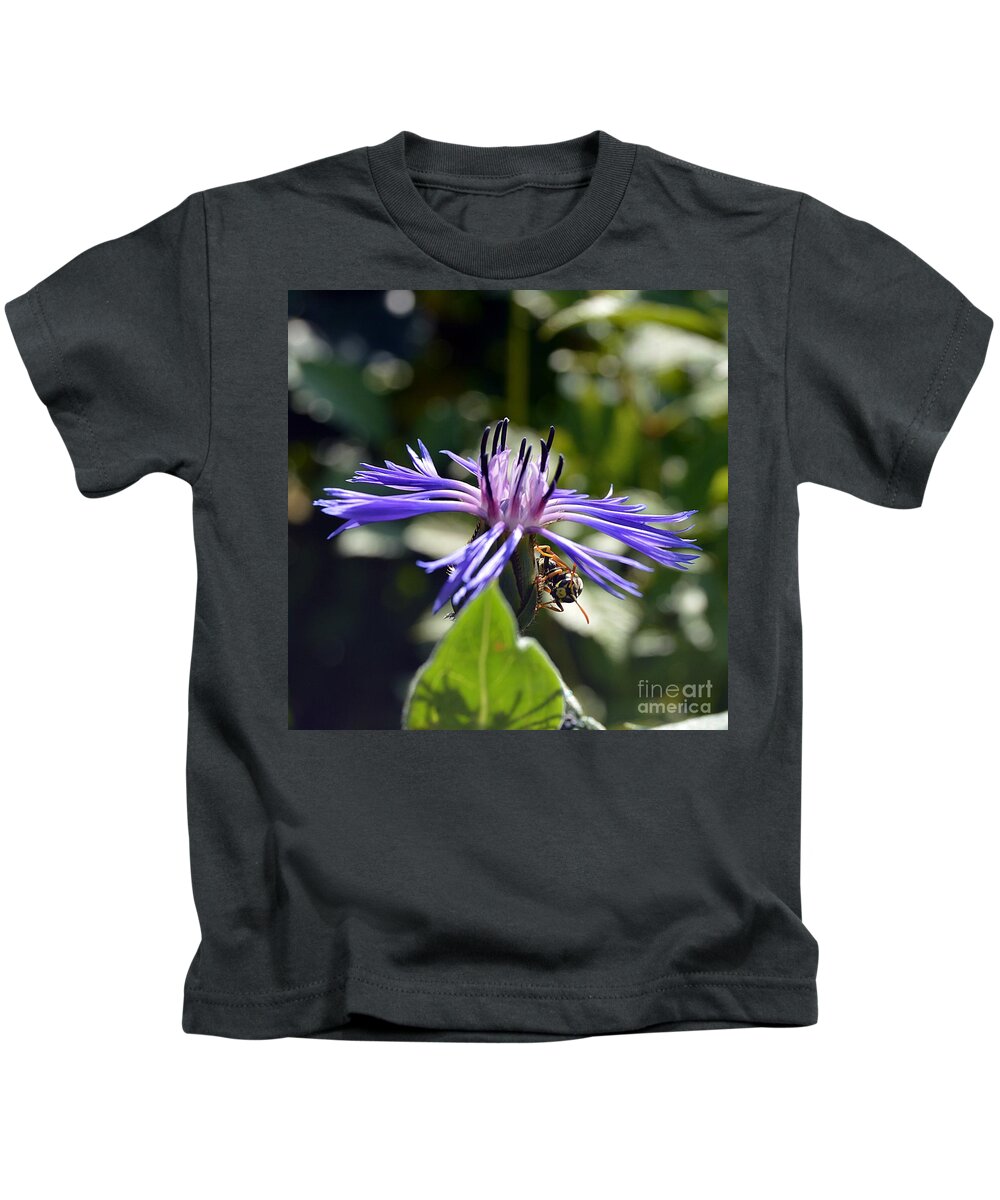 Bee Kids T-Shirt featuring the photograph Nature by Thomas Schroeder