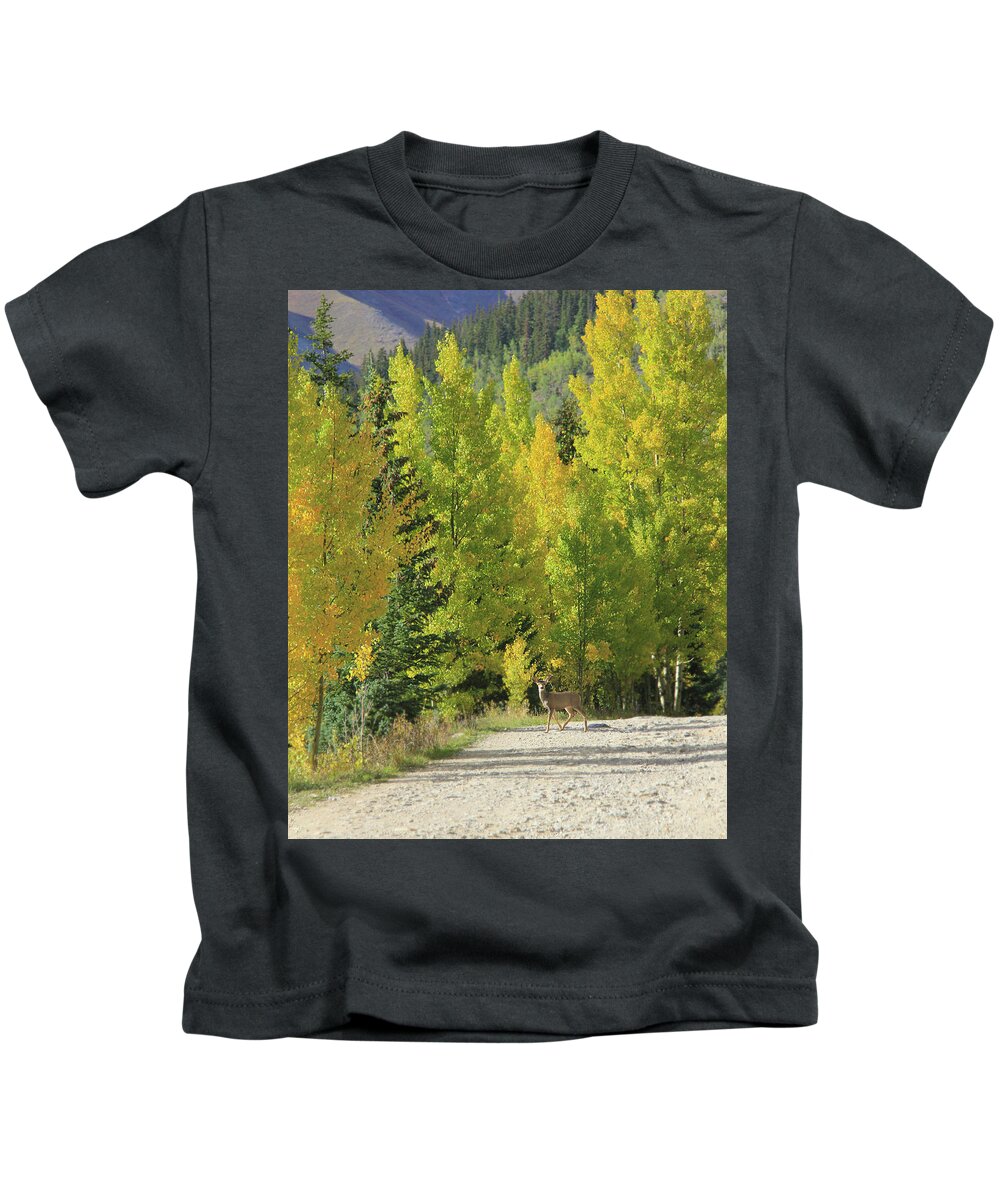 Deer Kids T-Shirt featuring the photograph Oh Deer by See It In Texas