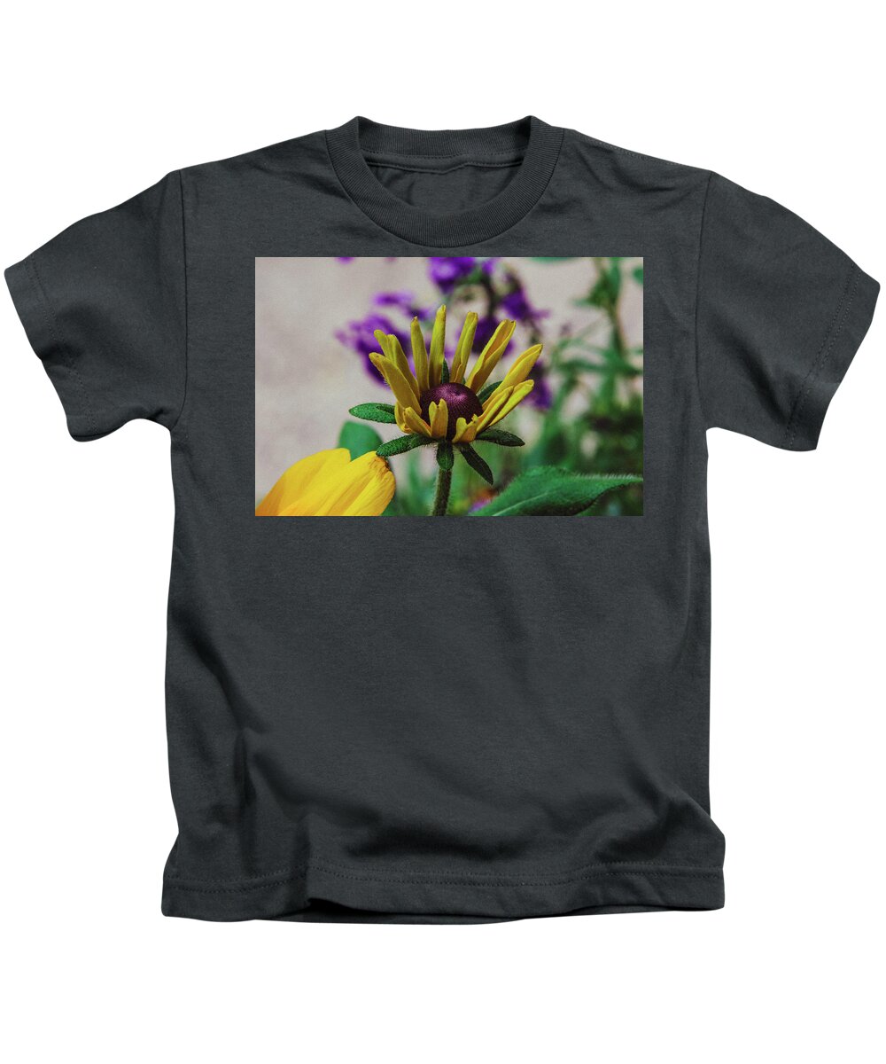 Flower Kids T-Shirt featuring the photograph Opening by Melisa Elliott