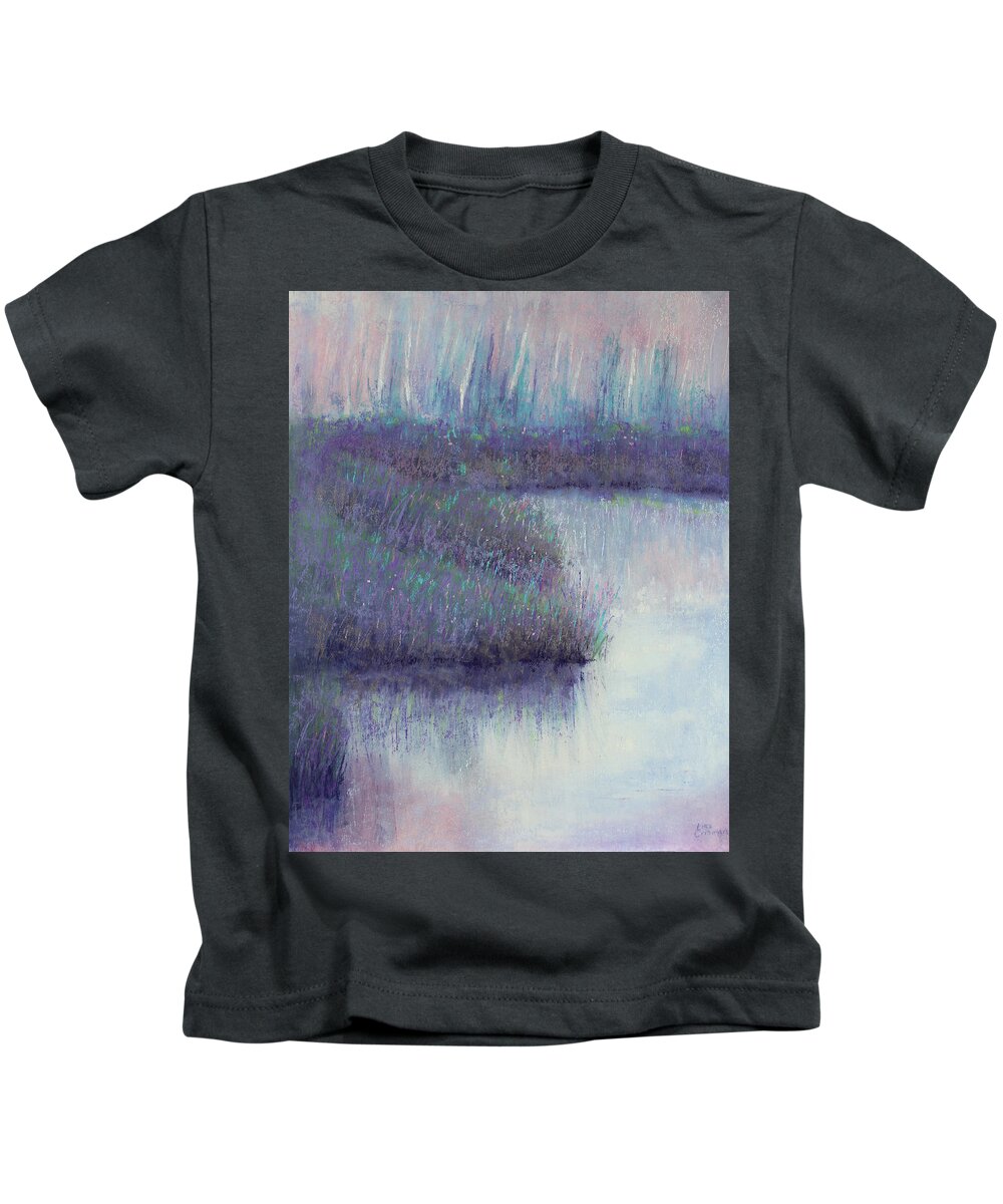 Impressionism Kids T-Shirt featuring the painting Radiant Morning by Lisa Crisman