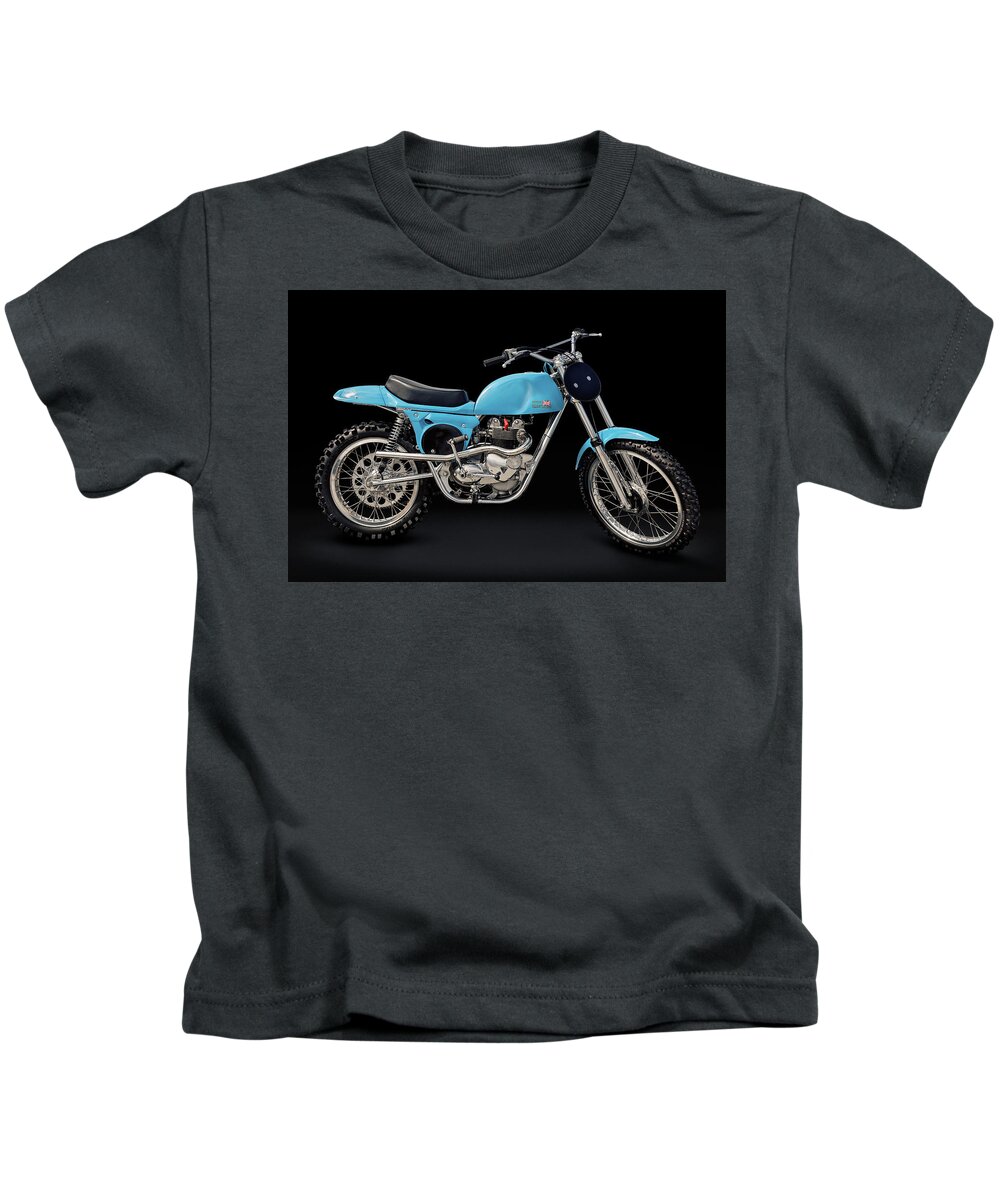 Rickman Kids T-Shirt featuring the photograph Rickman Metisse by Andy Romanoff