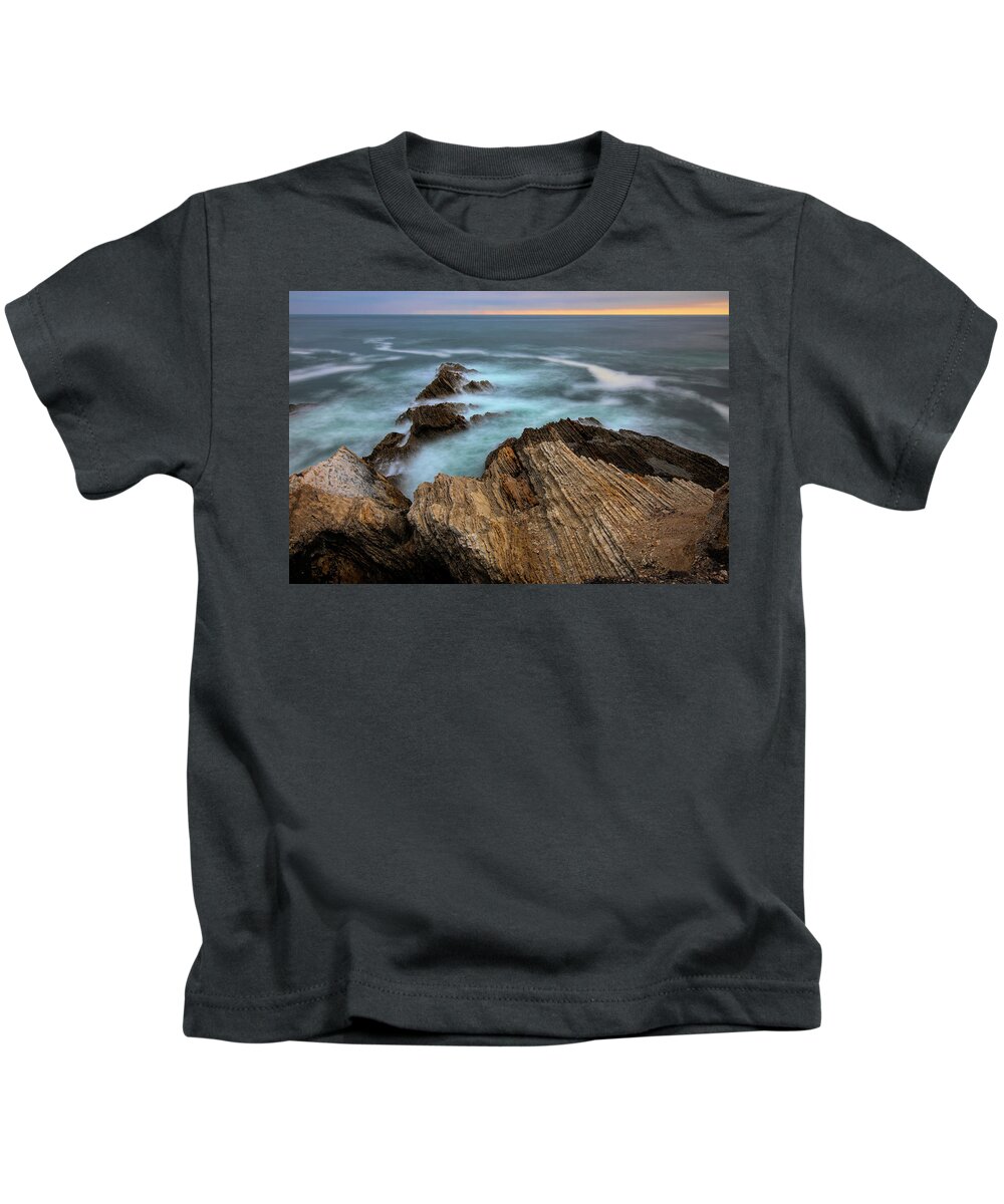 California Kids T-Shirt featuring the photograph Rugged Beauty by Cheryl Strahl