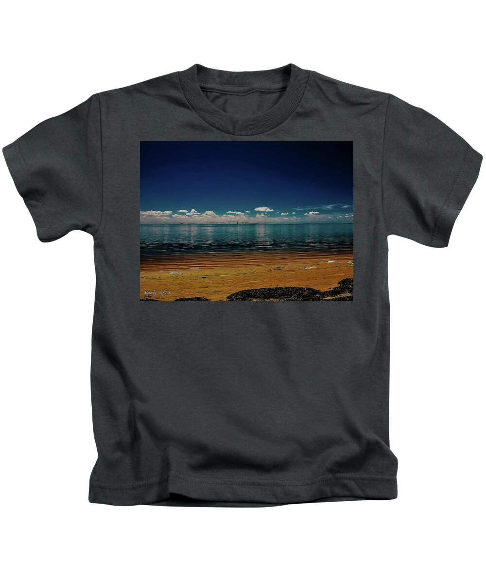 Sky Kids T-Shirt featuring the photograph Sky Way by Randy Sylvia
