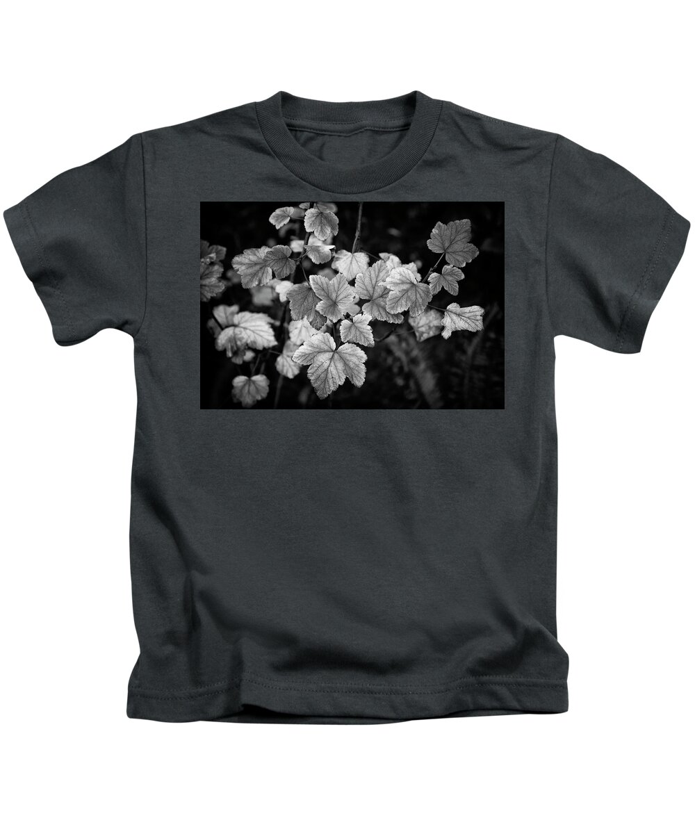 Leaf Kids T-Shirt featuring the photograph Slipping Into Fall by Steven Clark