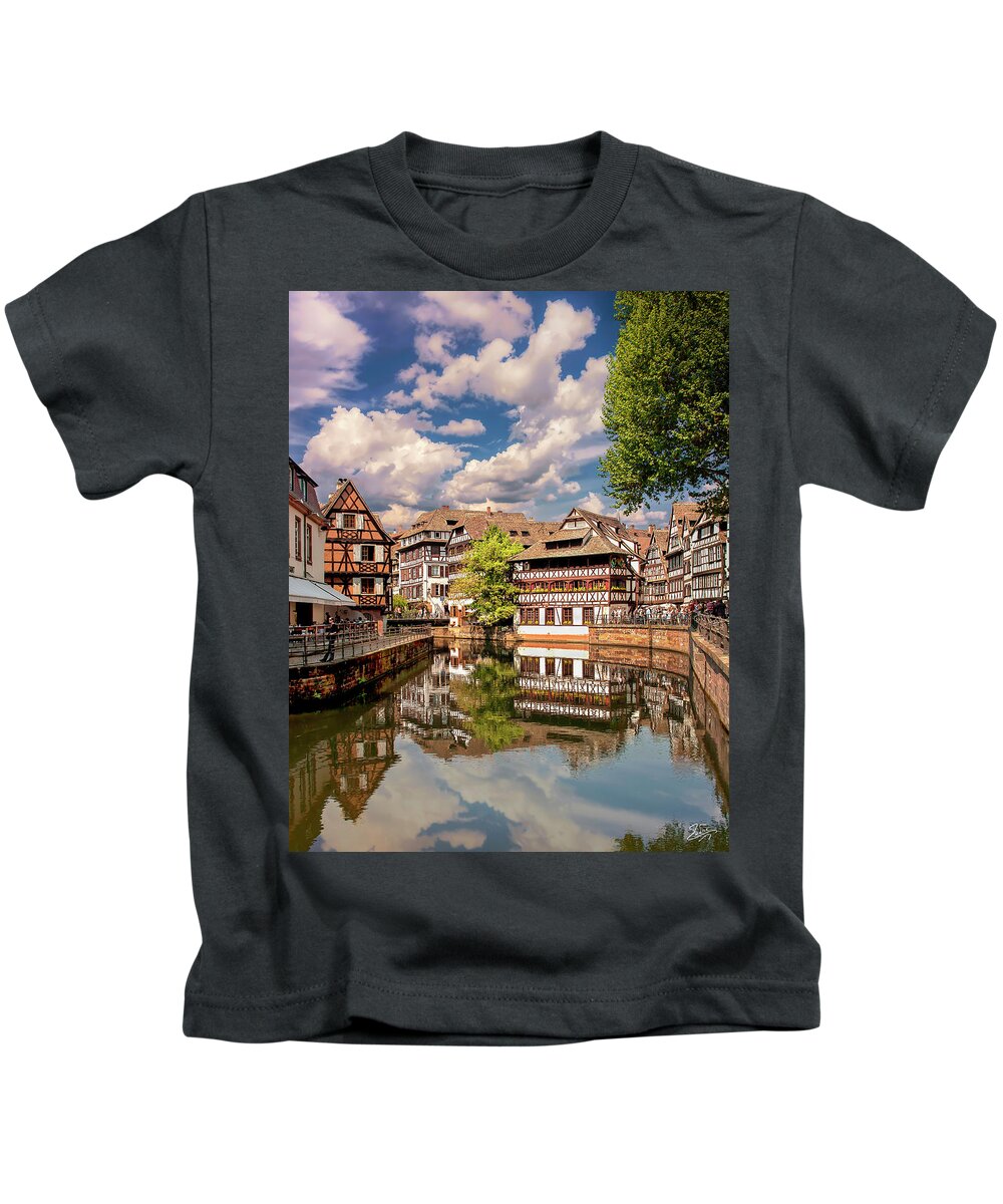 Strasbourg Kids T-Shirt featuring the photograph Strasbourg Center by Endre Balogh