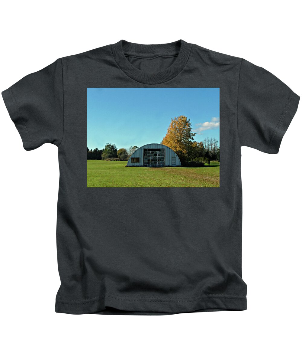 The Forgotten One Kids T-Shirt featuring the photograph The Forgotten One by Cyryn Fyrcyd