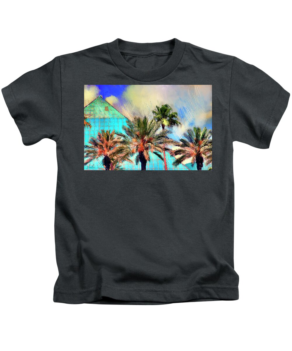 Tropical Kids T-Shirt featuring the photograph Tropical Pyramid by GW Mireles