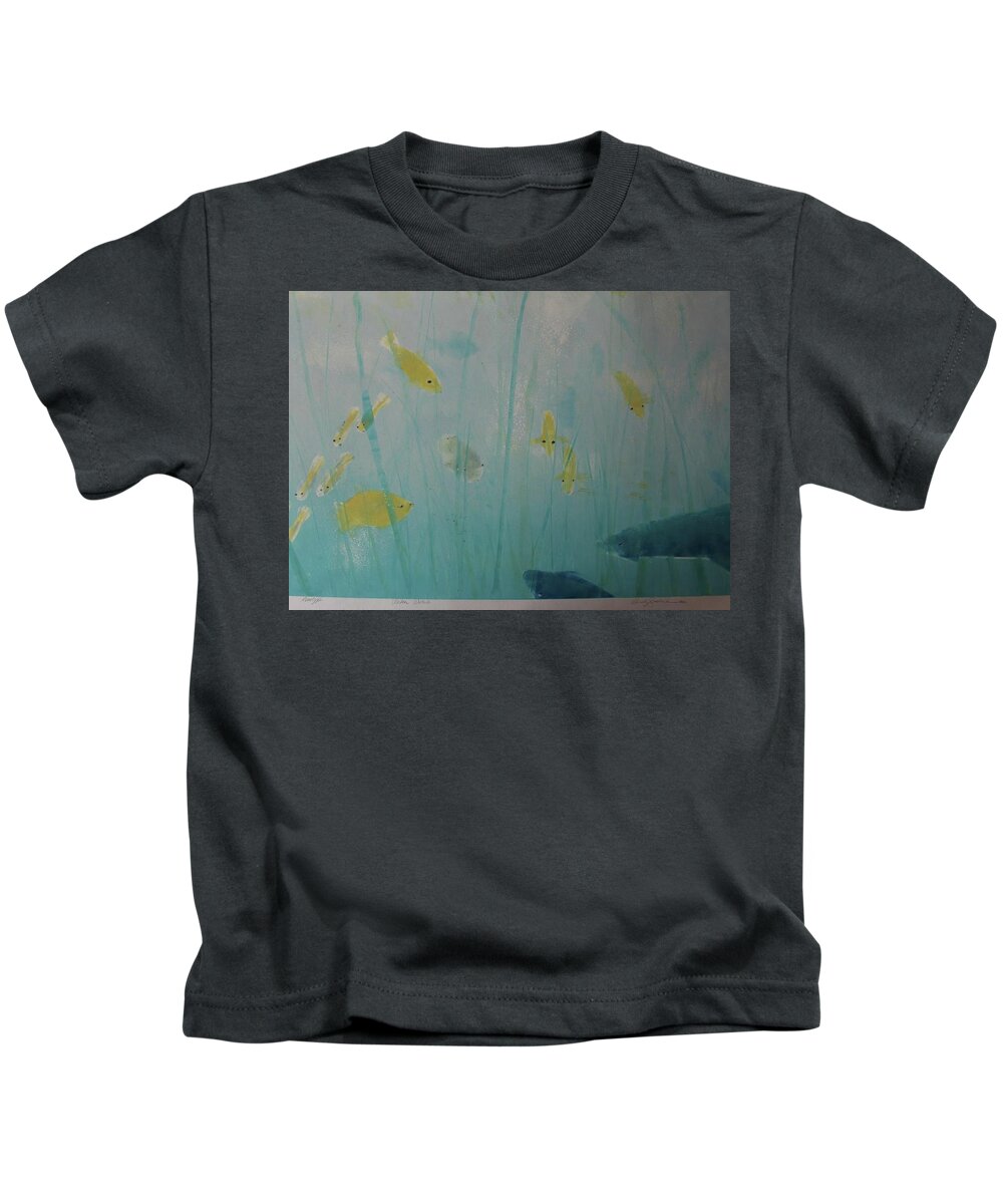 Kids T-Shirt featuring the digital art 4 #1 by Cindy Greenstein
