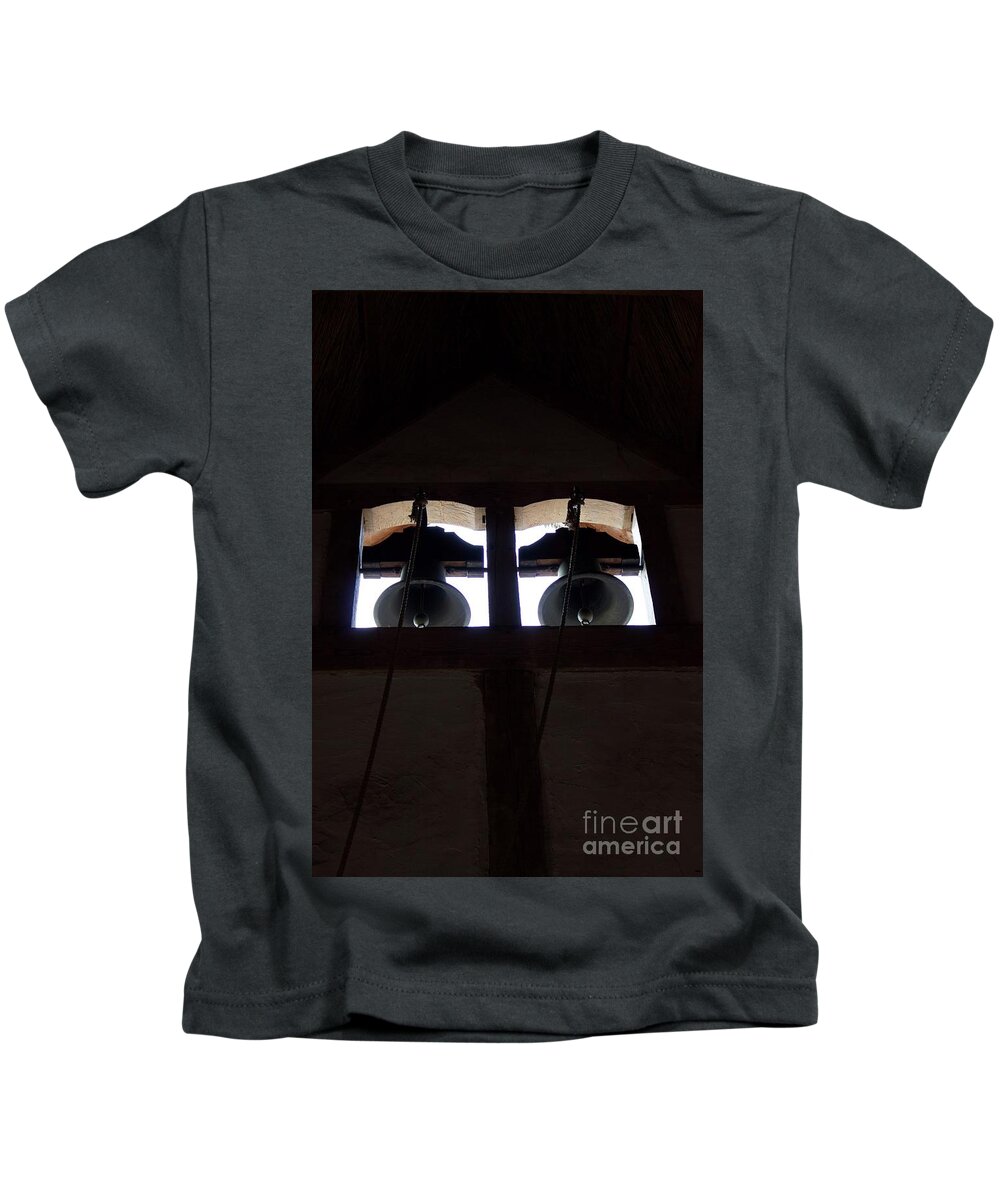  Kids T-Shirt featuring the photograph Church Bells #1 by Annamaria Frost