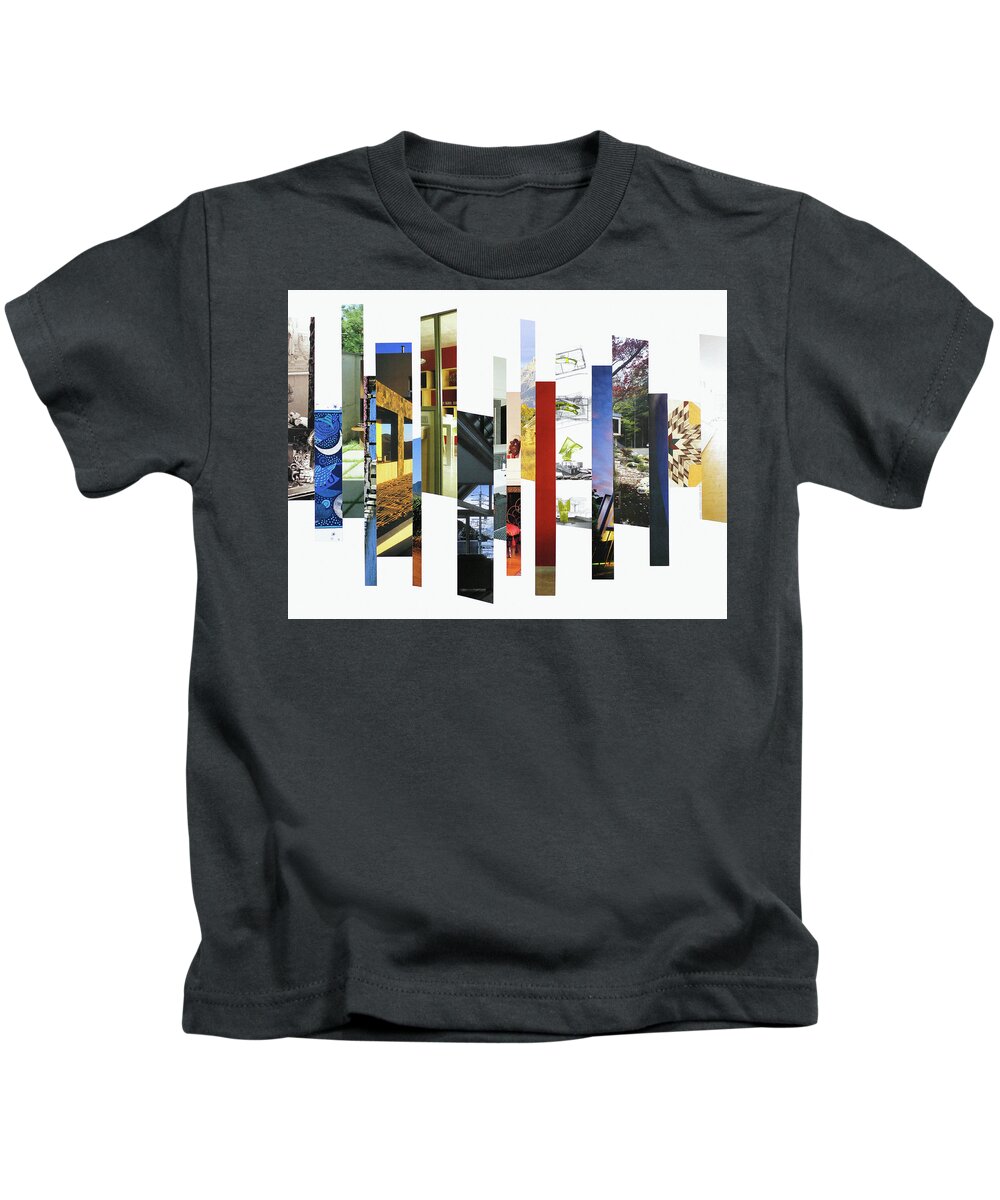 Collage Kids T-Shirt featuring the photograph Crosscut#119 by Robert Glover
