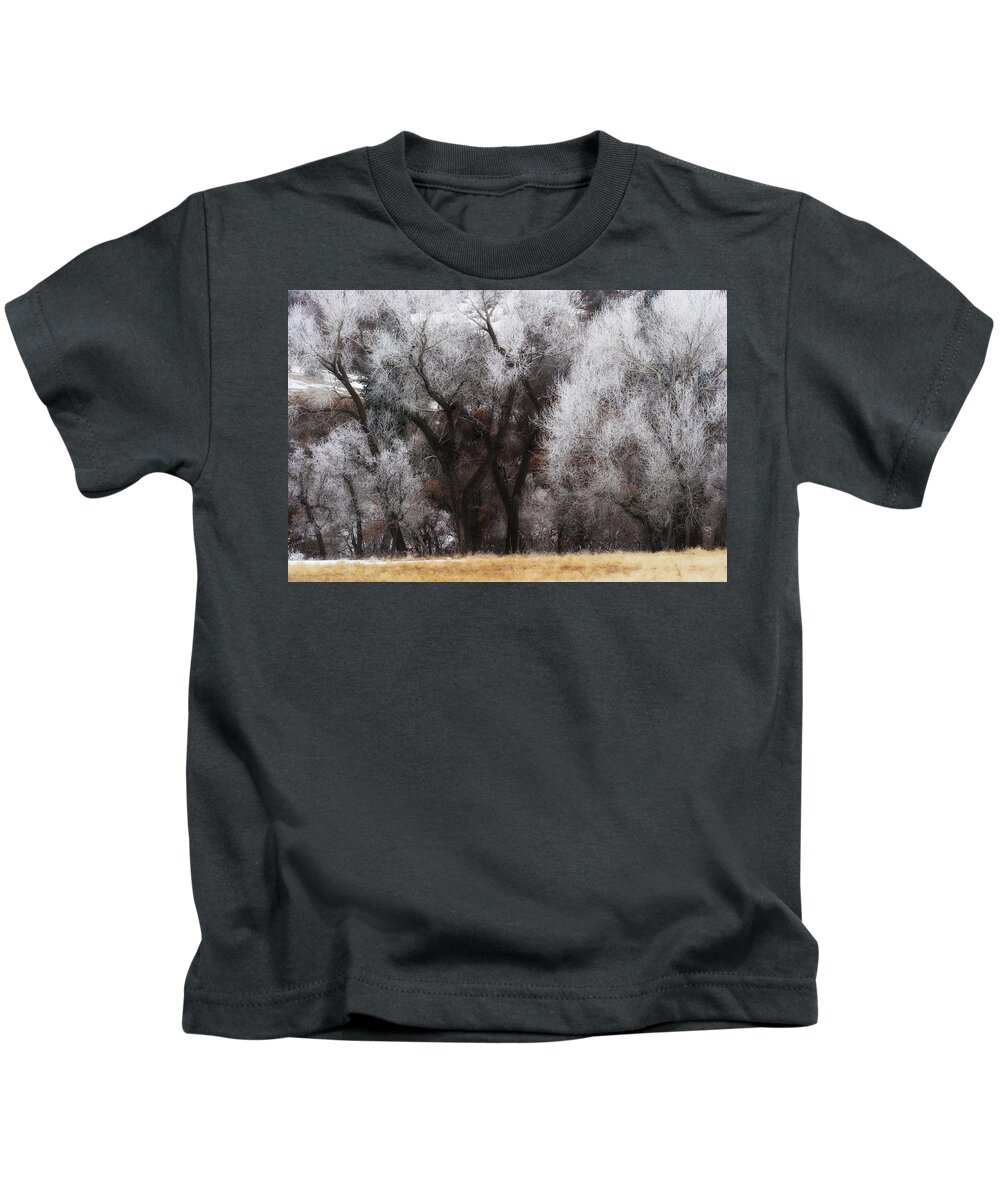 Co Kids T-Shirt featuring the photograph Hoar Frost #2 by Doug Wittrock