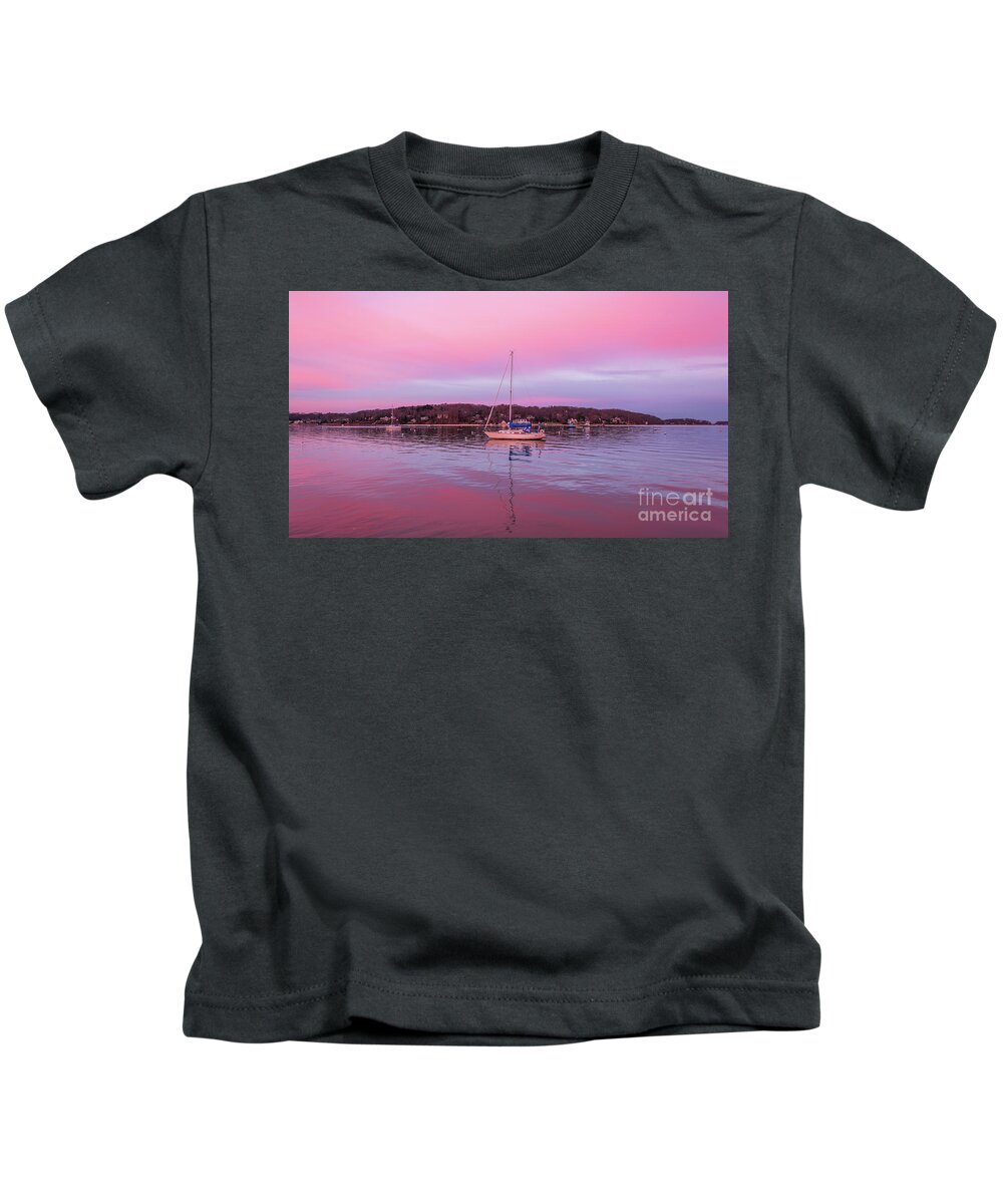 Dawn Kids T-Shirt featuring the photograph Pastel Dawn #1 by Sean Mills
