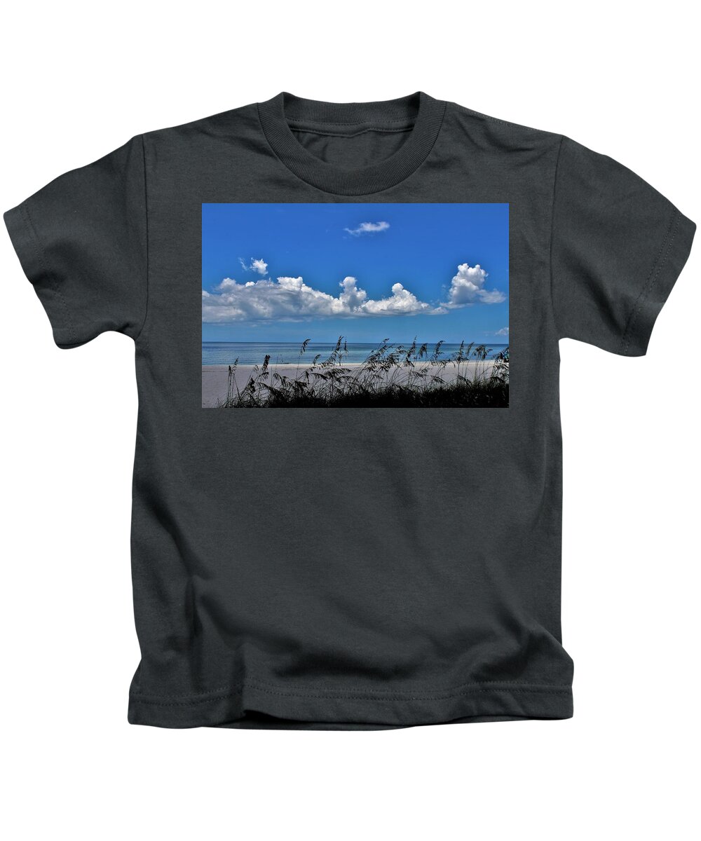  Kids T-Shirt featuring the photograph Naples Beach #18 by Donn Ingemie