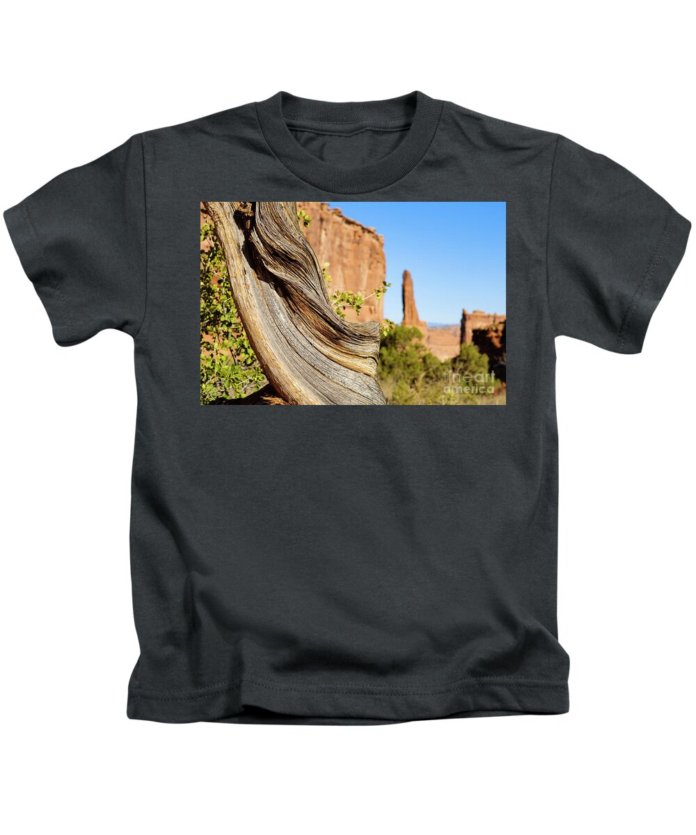 Arches National Park Kids T-Shirt featuring the photograph Arches National Park #33 by Raul Rodriguez