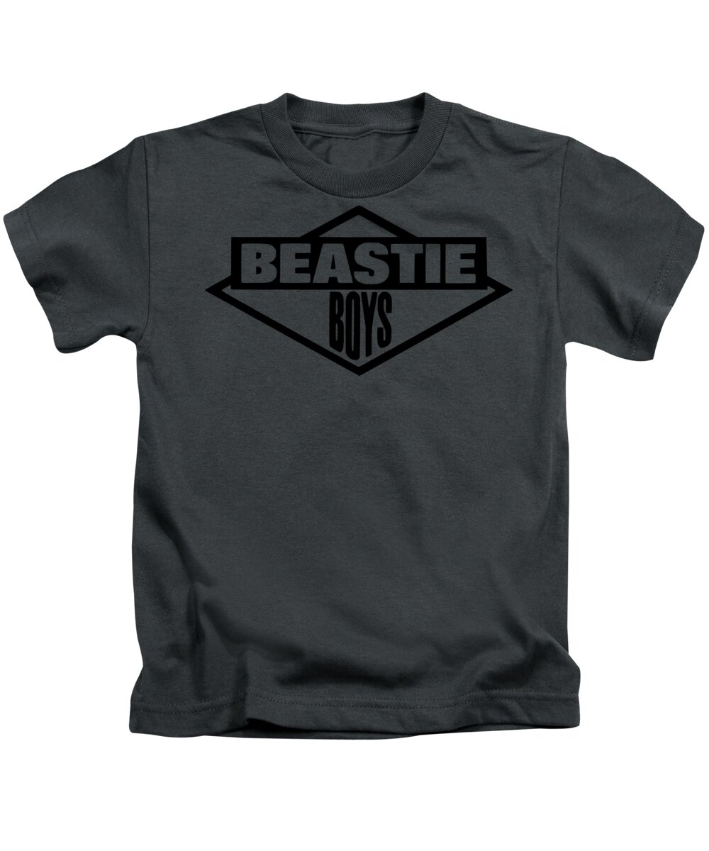 Beastie Boys Kids T-Shirt featuring the drawing Beastie Boys by Mina Wati