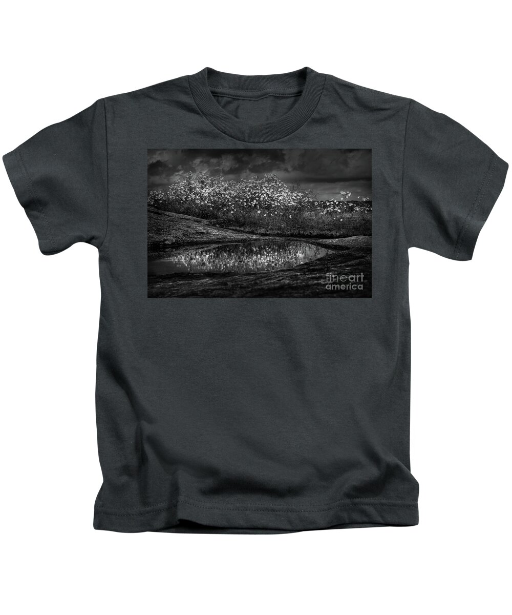 Black And White Kids T-Shirt featuring the photograph Untitled #4 by Doug Sturgess