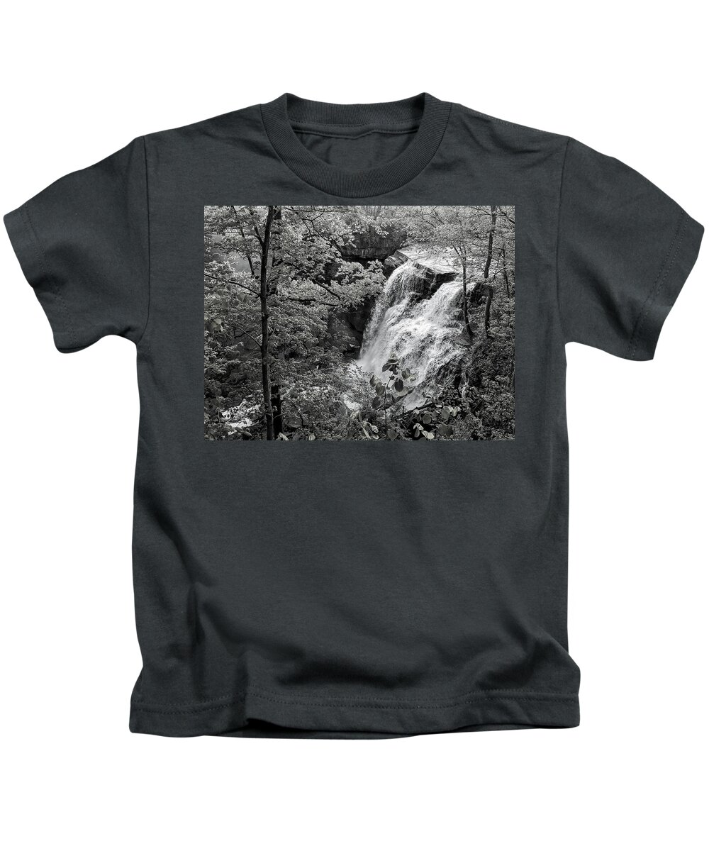  Kids T-Shirt featuring the photograph Brandywine Falls by Brad Nellis