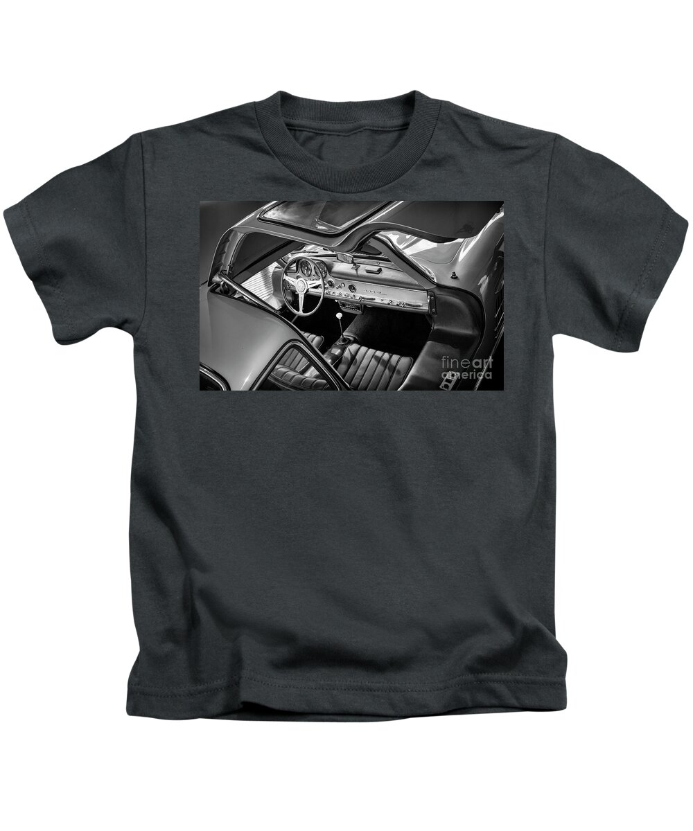 Mercedes Kids T-Shirt featuring the photograph '54 300 Sl #54 by Dennis Hedberg