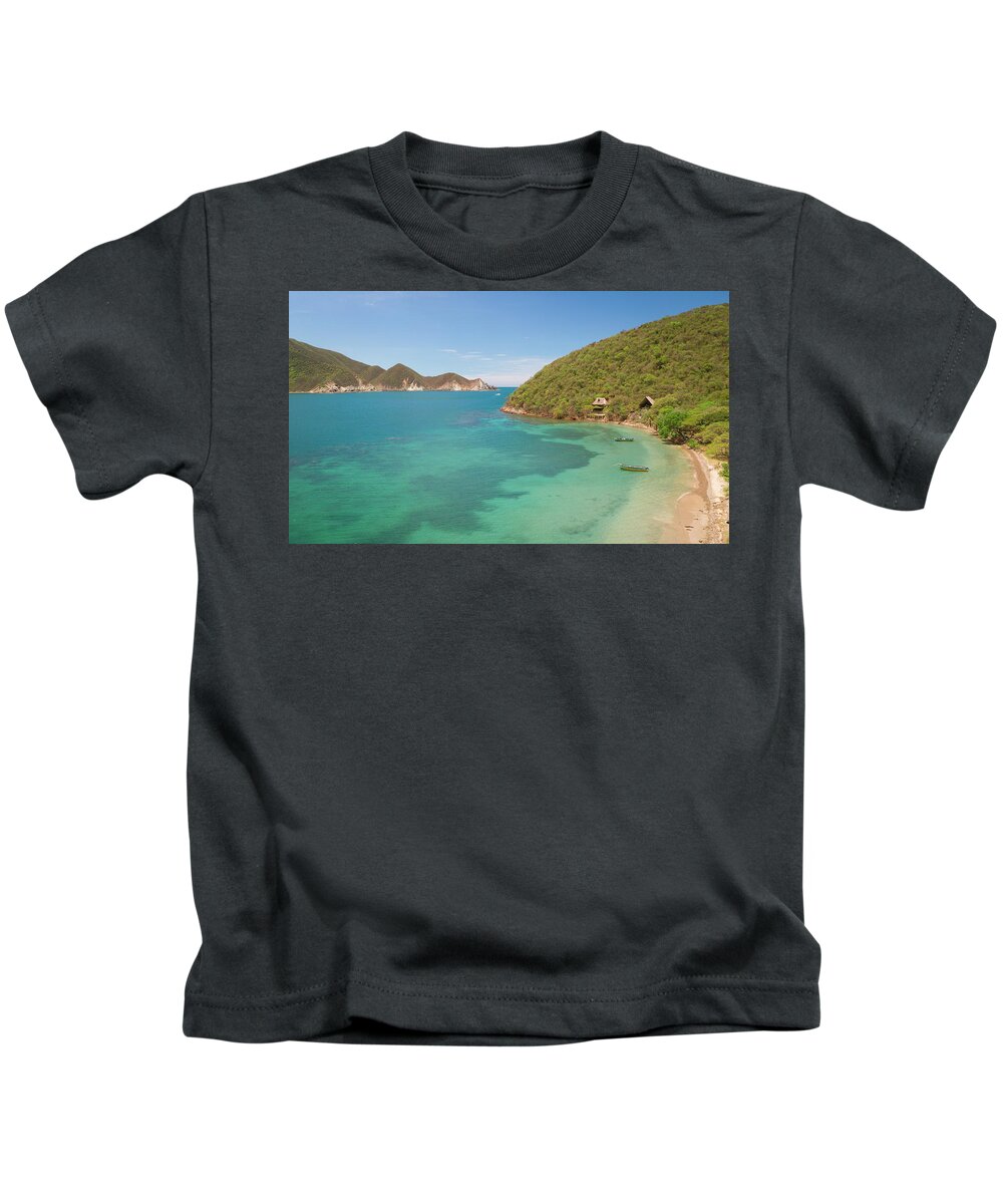 Parque Tayrona Kids T-Shirt featuring the photograph Parque Tayrona Magdalena Colombia #8 by Tristan Quevilly